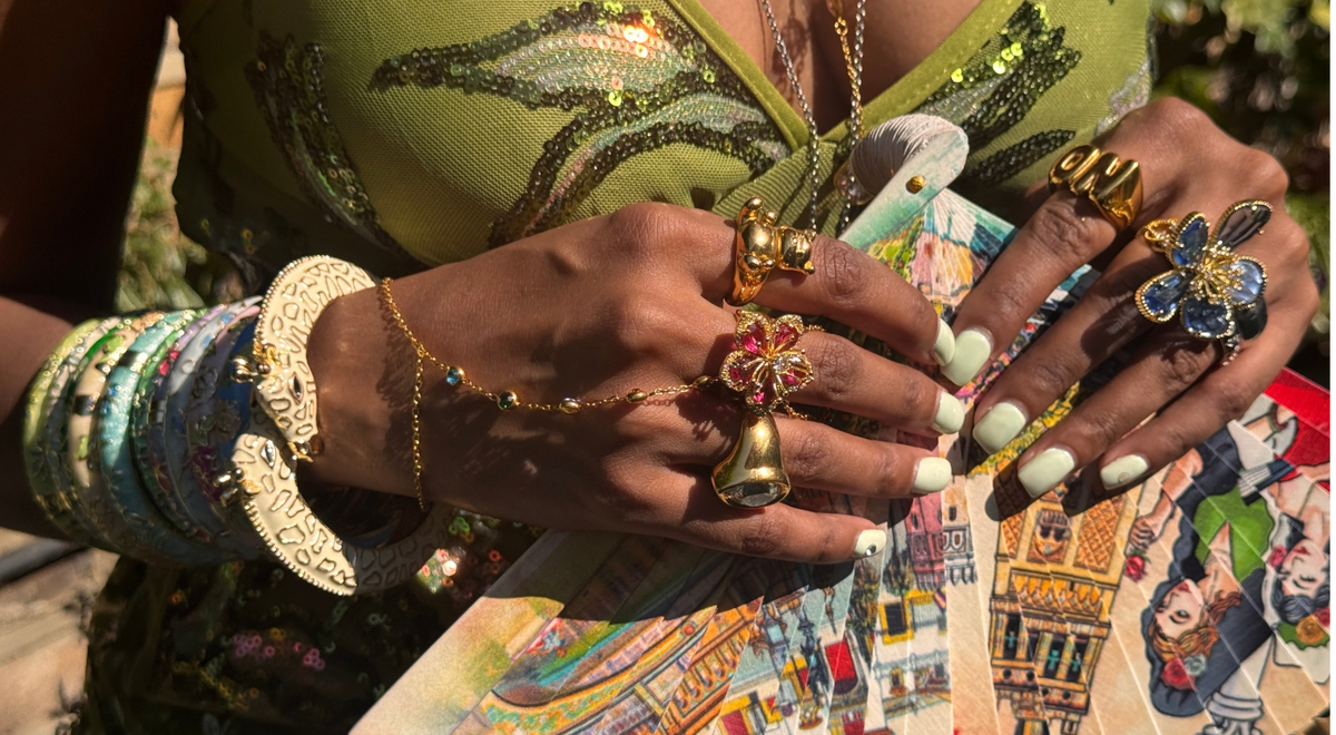 How to Layer Jewellery: Necklace, Ring & Bracelet Stacking Tips | Moon+Star
