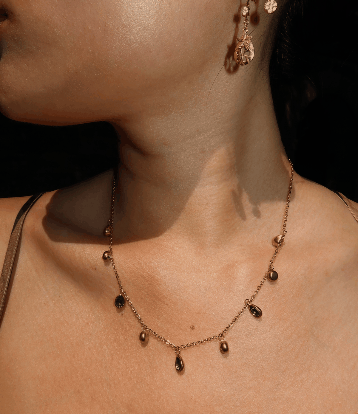 DIANA NECKLACE IN GREEN
