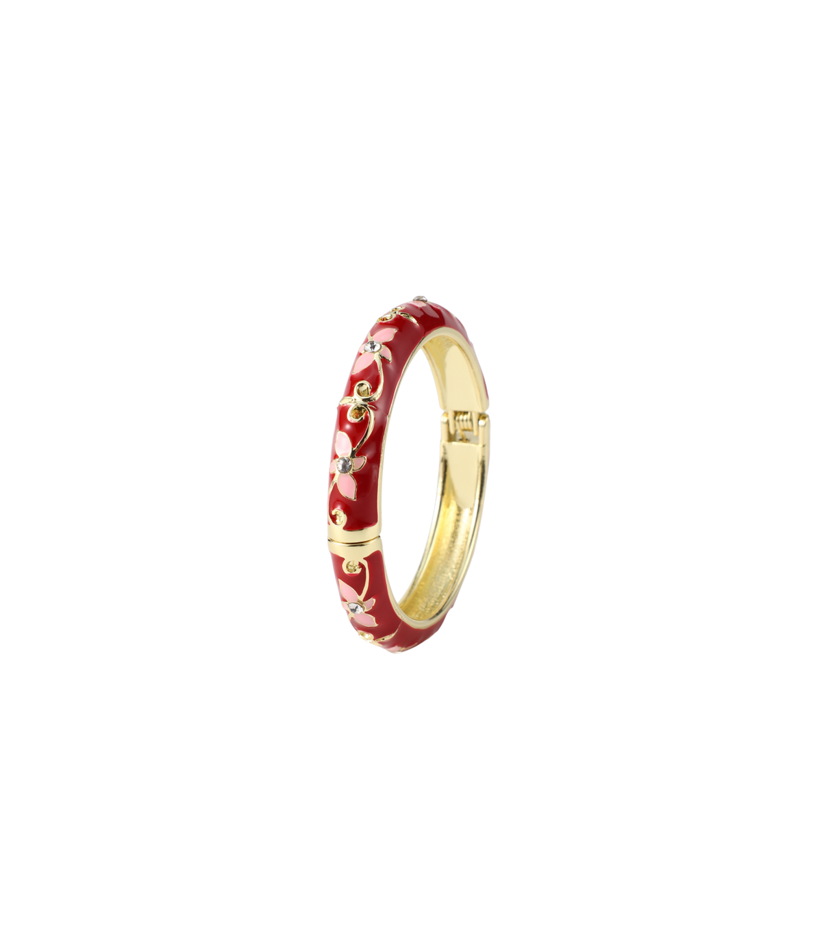 PETIT FLEUR BANGLE IN WILD BERRY