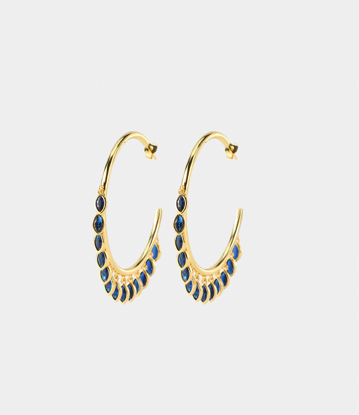 VIVIAN EARRINGS IN BLUE