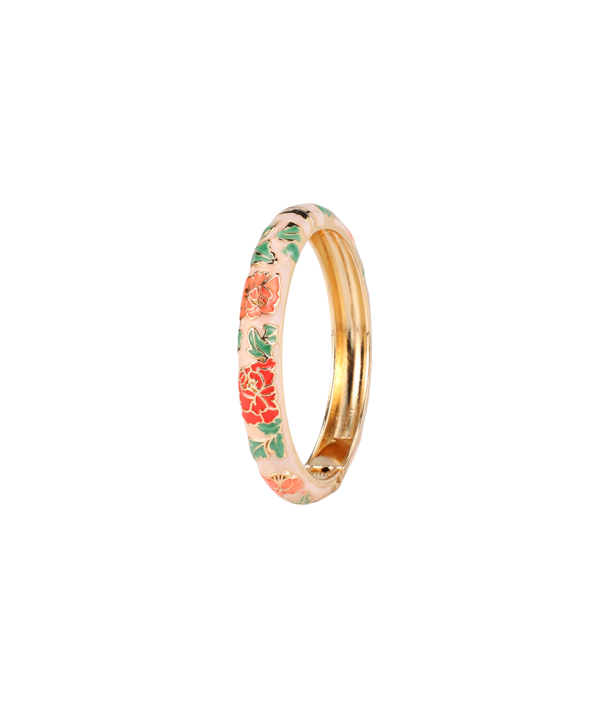 VIENNA ENAMEL BANGLE VIVID IN NUDE