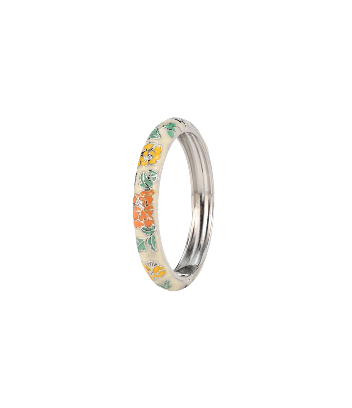 VIENNA ENAMEL BANGLE VIVID IN BEIGE