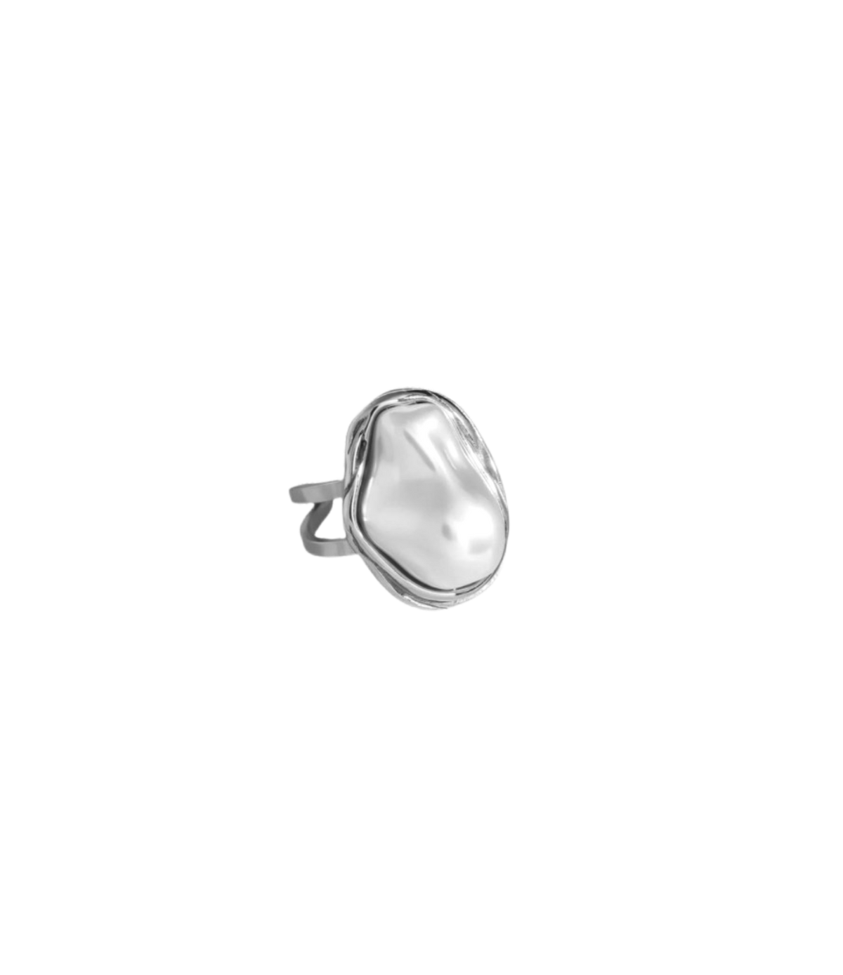 BAROQUE PEARL RING