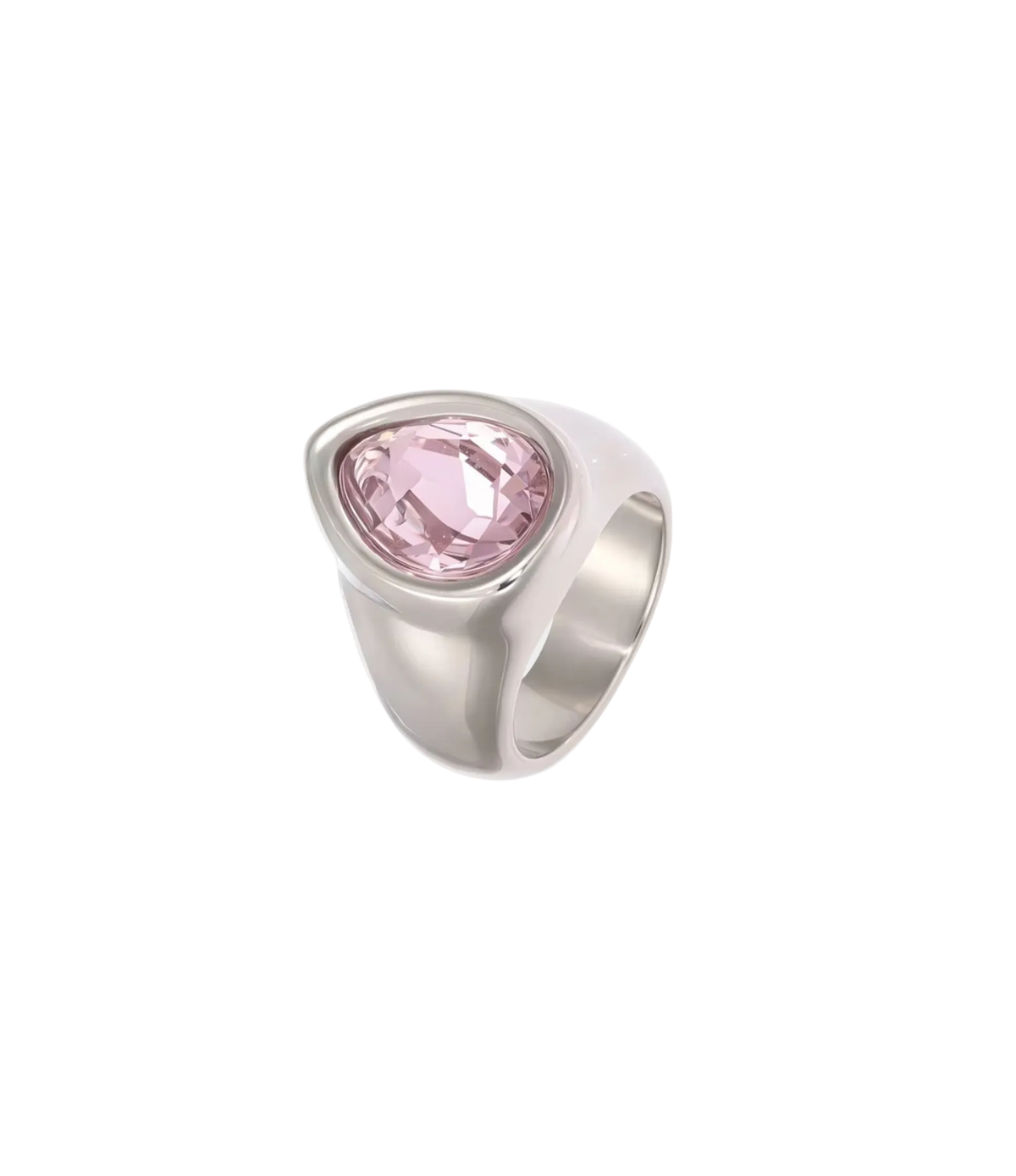 TEARDROP RING IN PINK