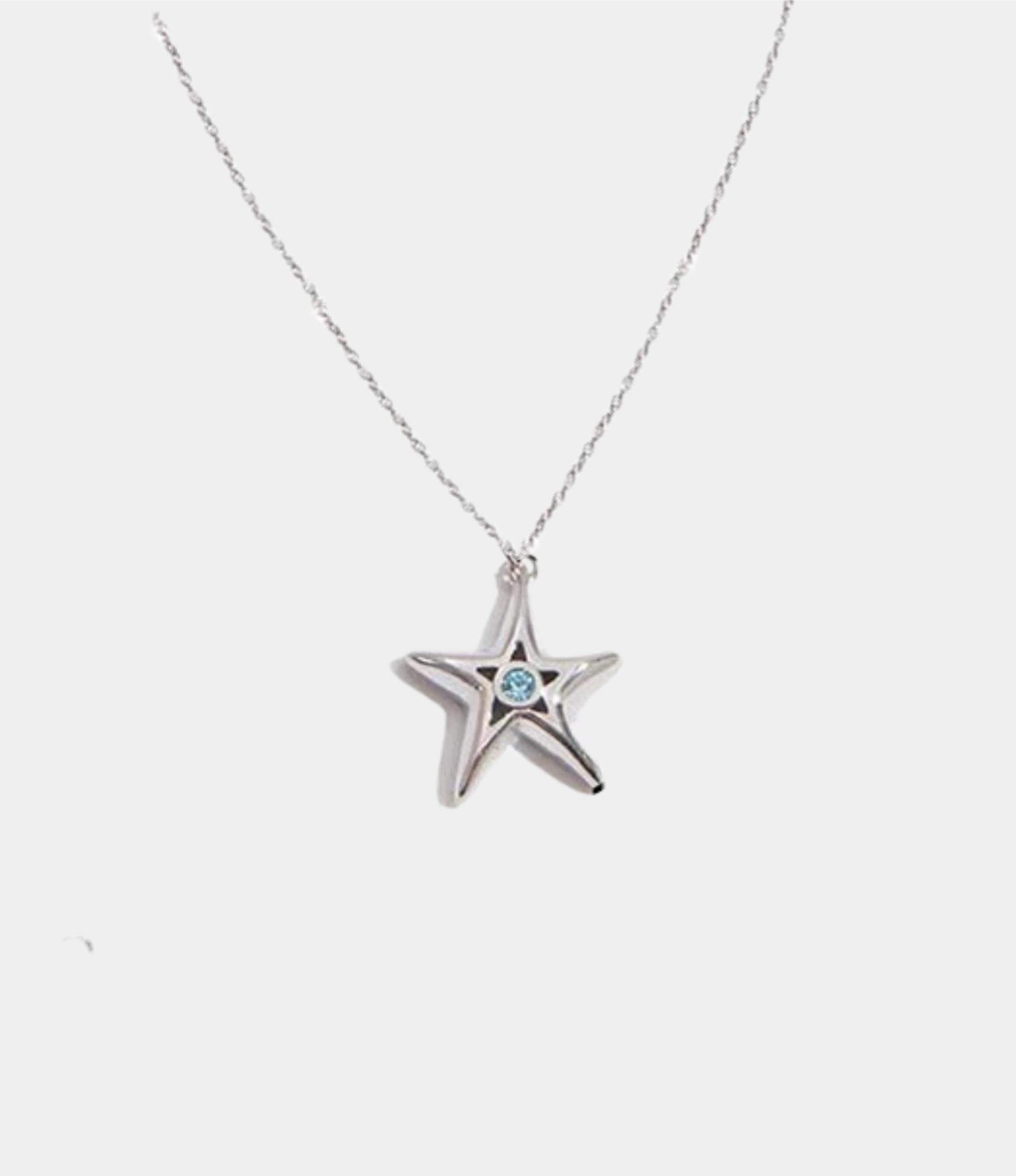 STAR DROP NECKLACE
