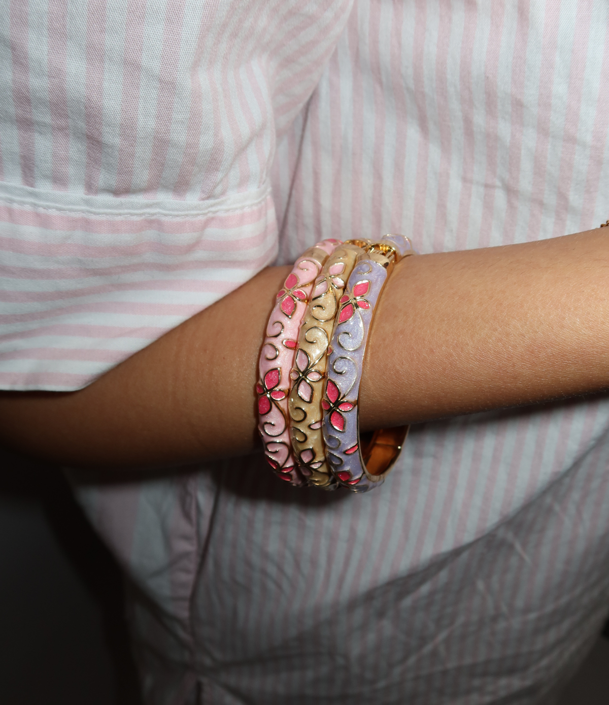 PRIMAVERA BANGLE IN PURPLE