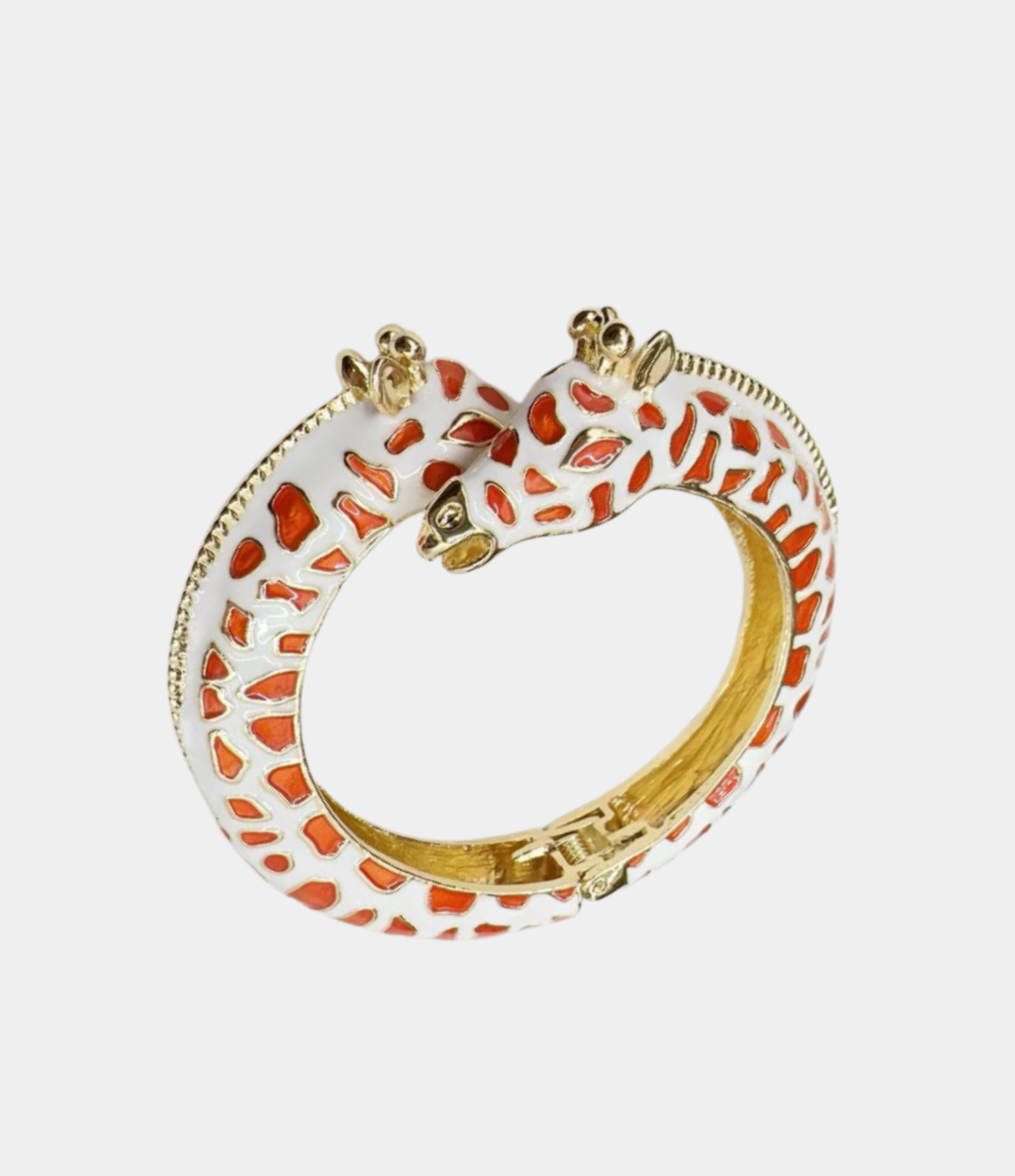 GIRAFFE BANGLE IN ORANGE