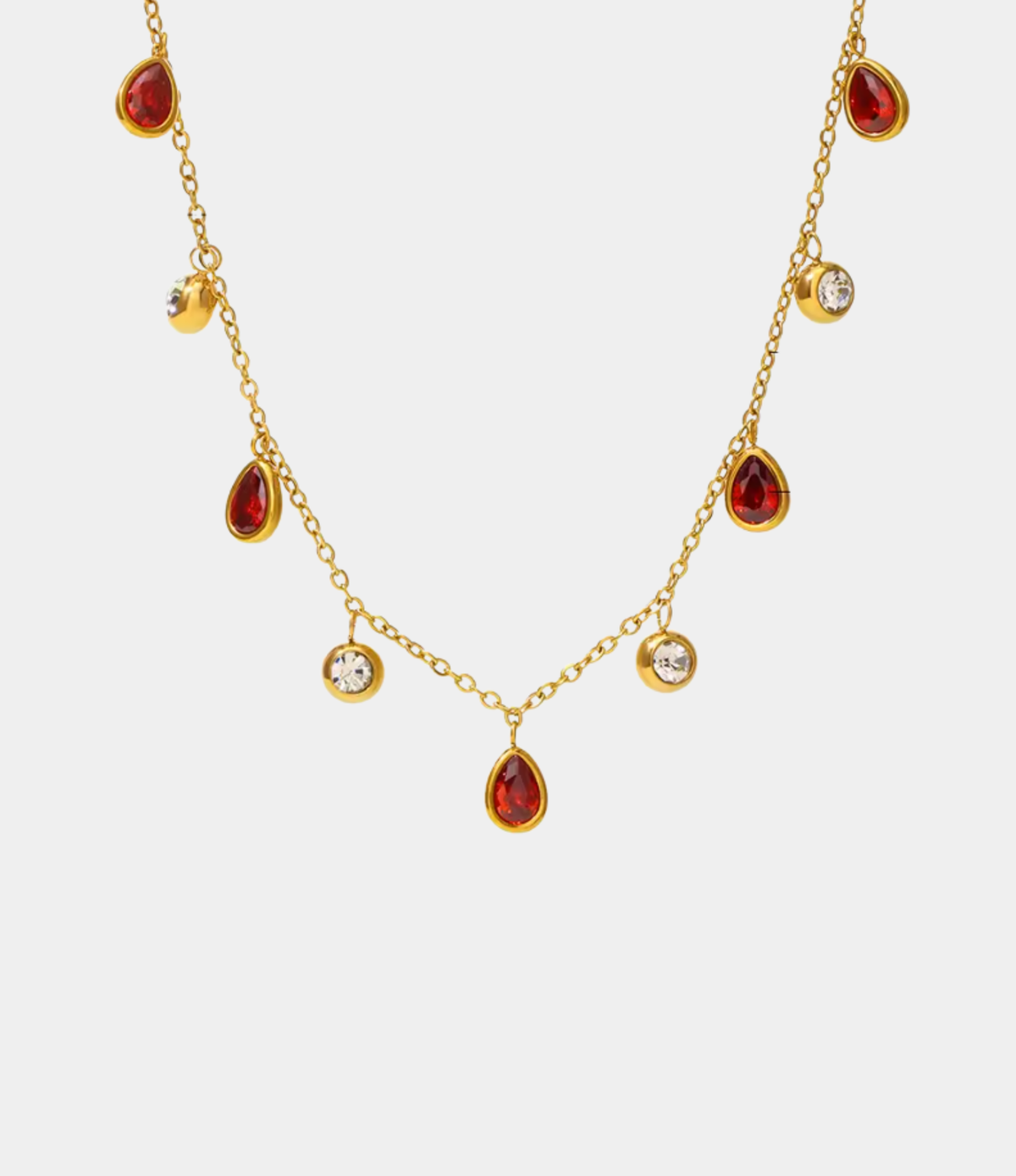 DIANA NECKLACE IN RED