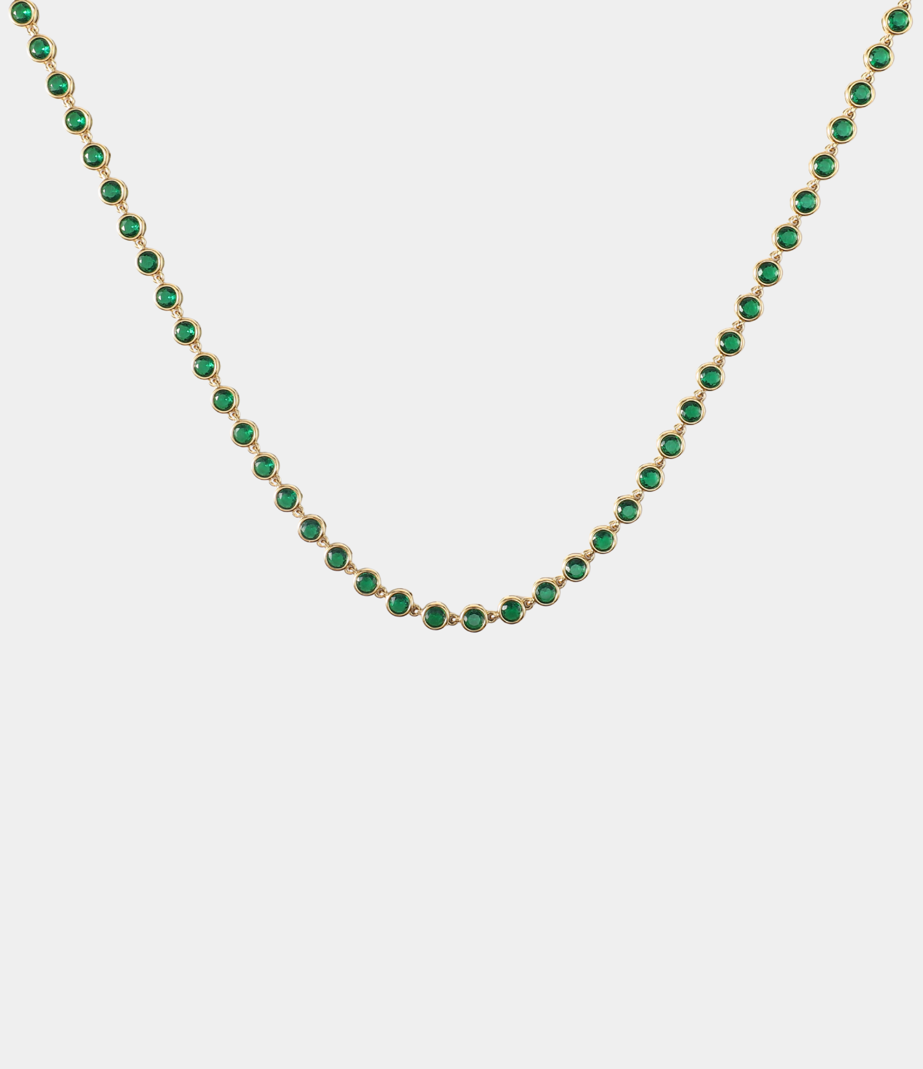 VIVIAN NECKLACE IN GREEN