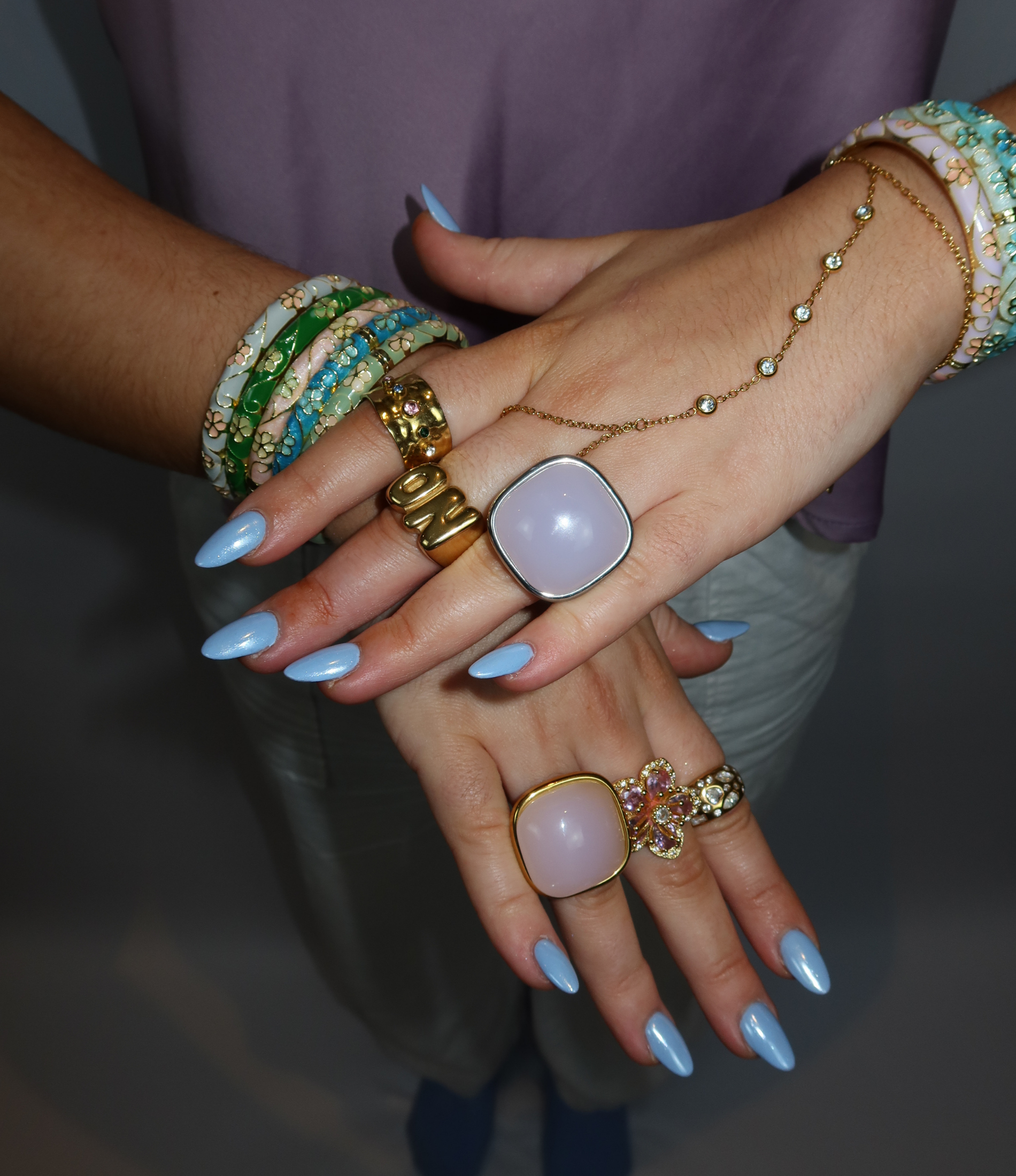 PIXIE BANGLE IN DARK BLUE