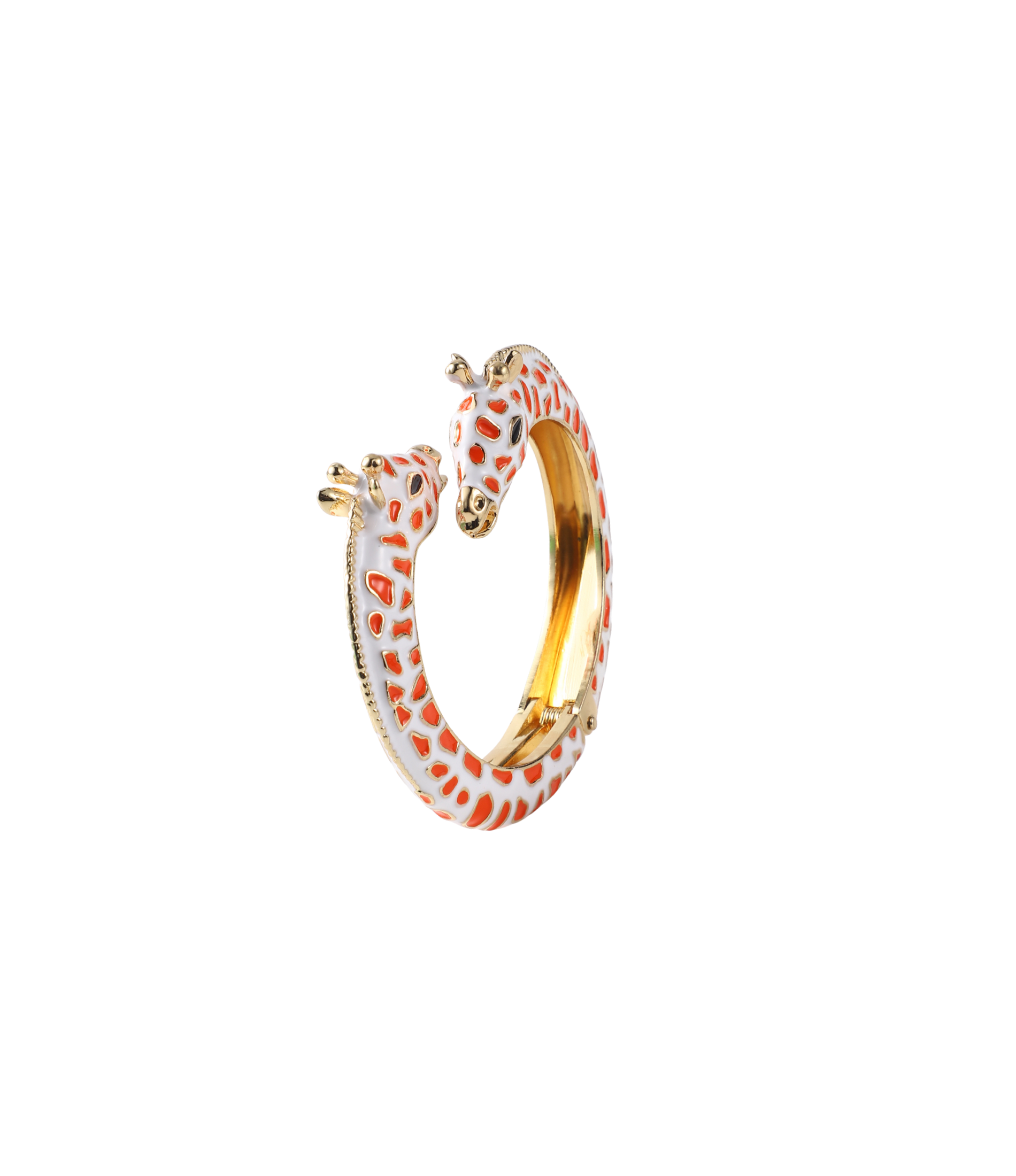 GIRAFFE BANGLE IN ORANGE