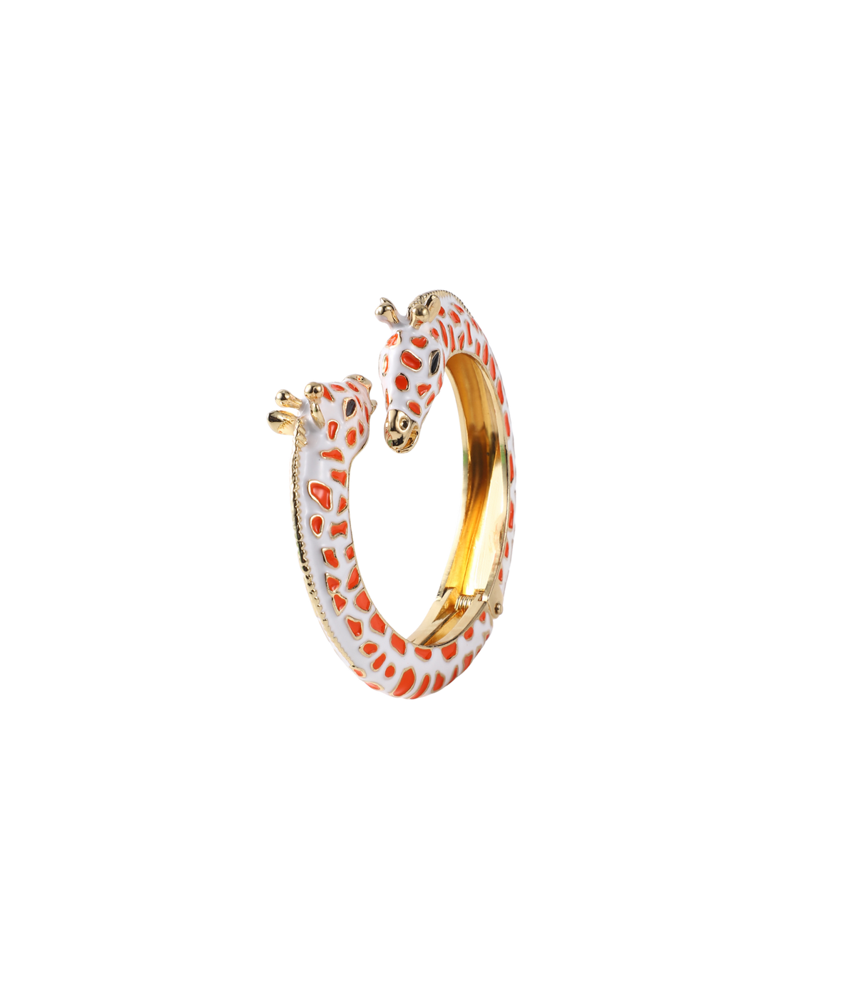 GIRAFFE BANGLE IN ORANGE