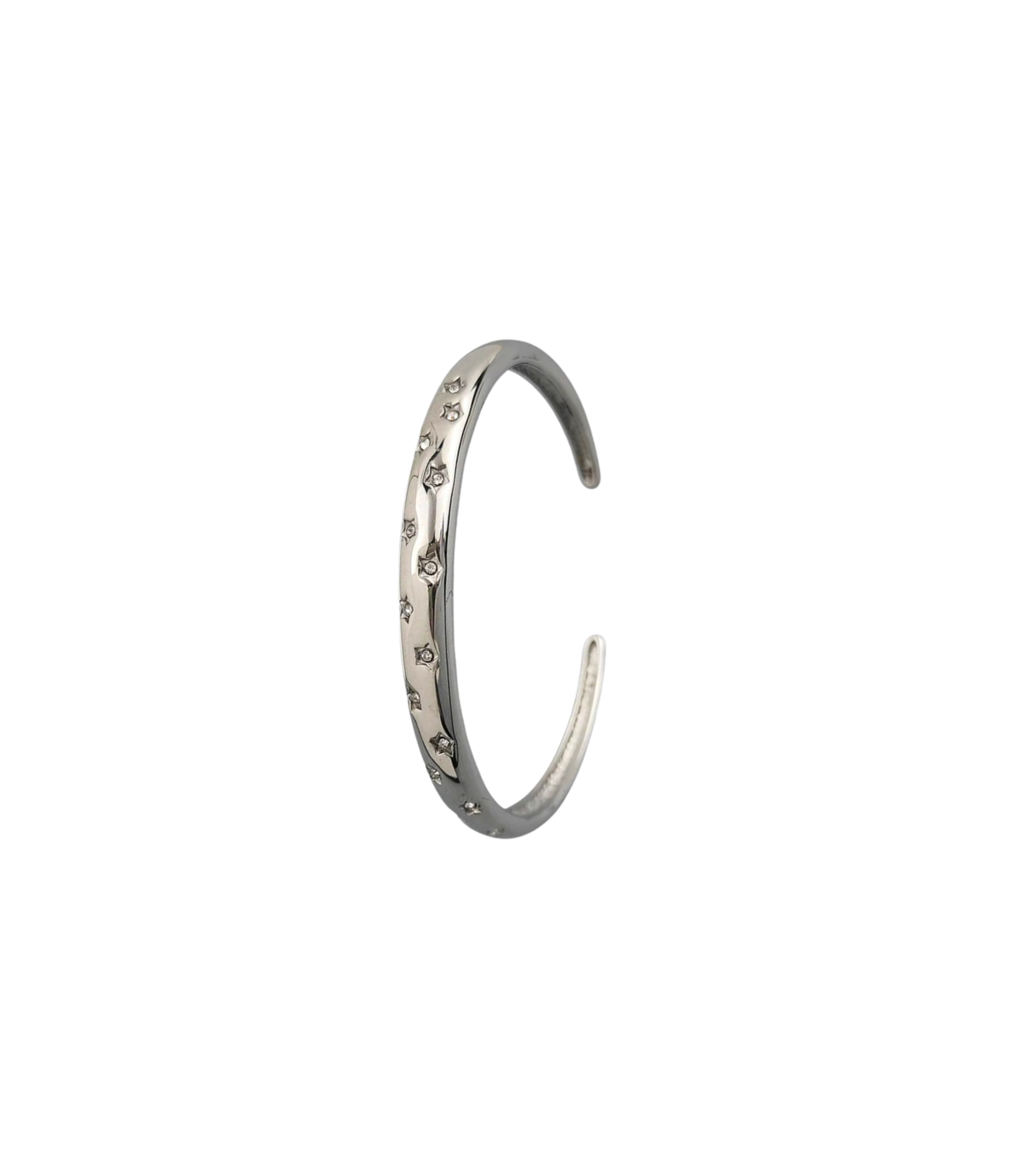 OLIVIA BANGLE IN WHITE