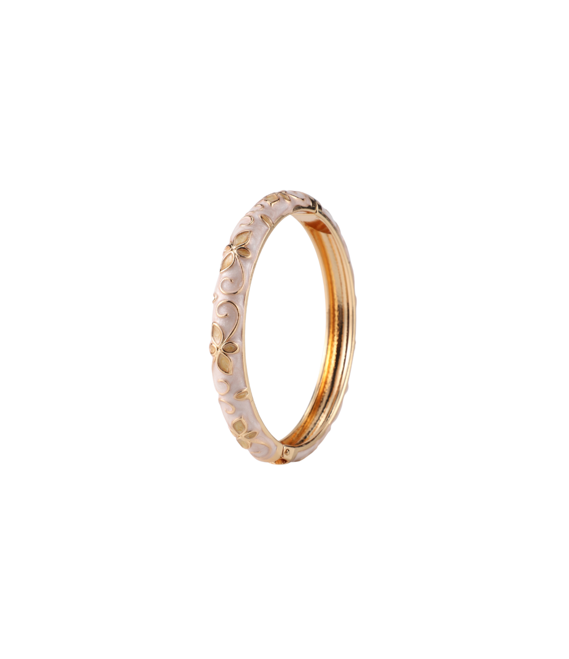 PRIMAVERA BANGLE IN CREAM
