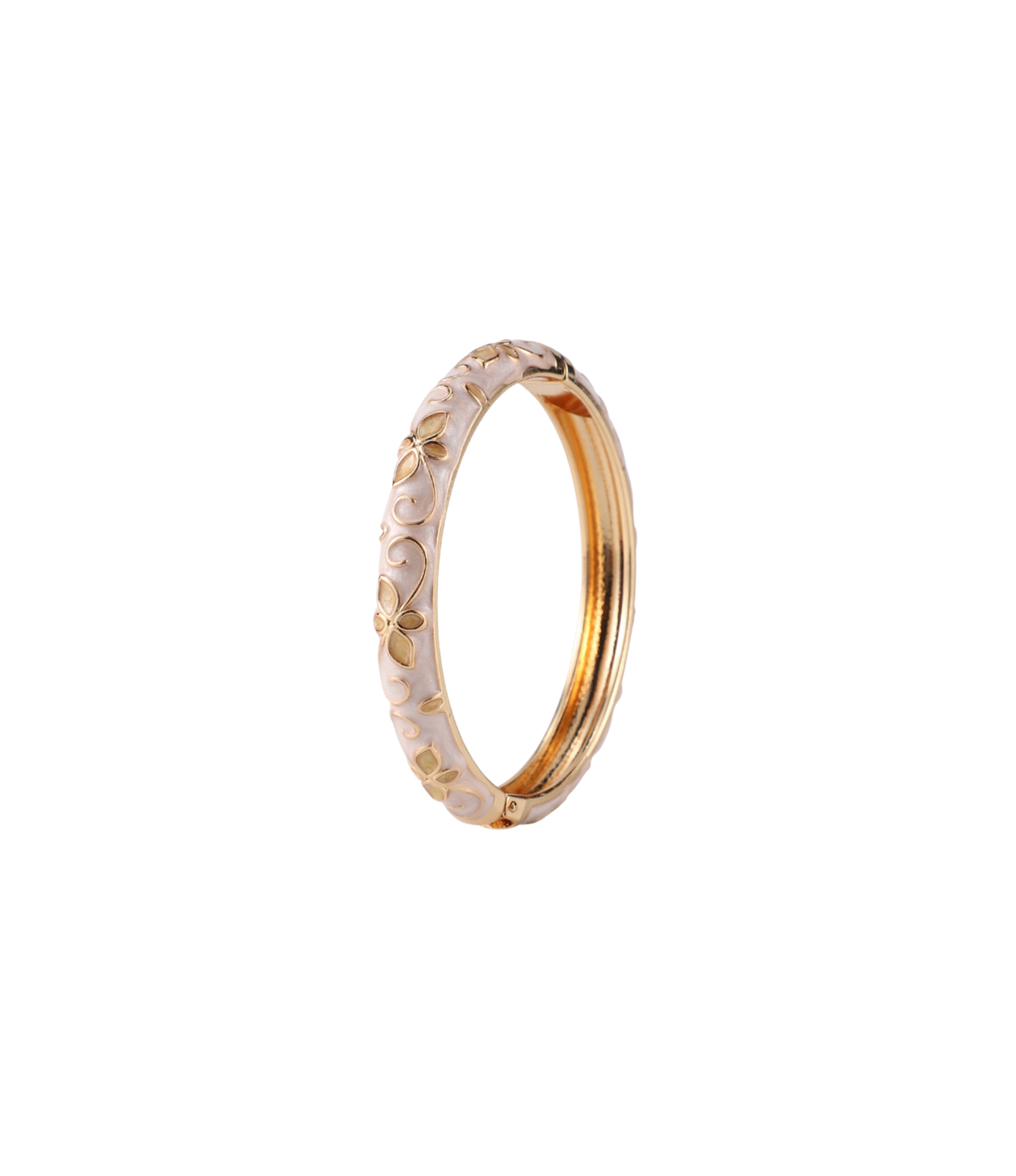 PRIMAVERA BANGLE IN CREAM