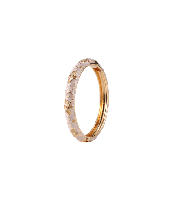 PRIMAVERA BANGLE IN CREAM