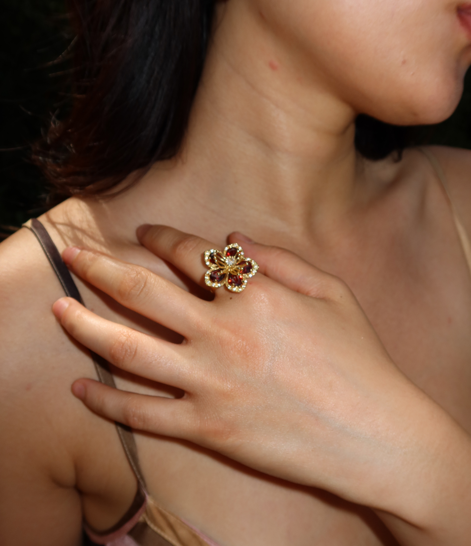 LOVELA RING IN ROSEROT