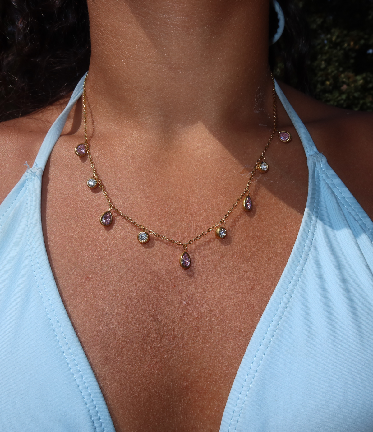 DIANA NECKLACE IN PINK