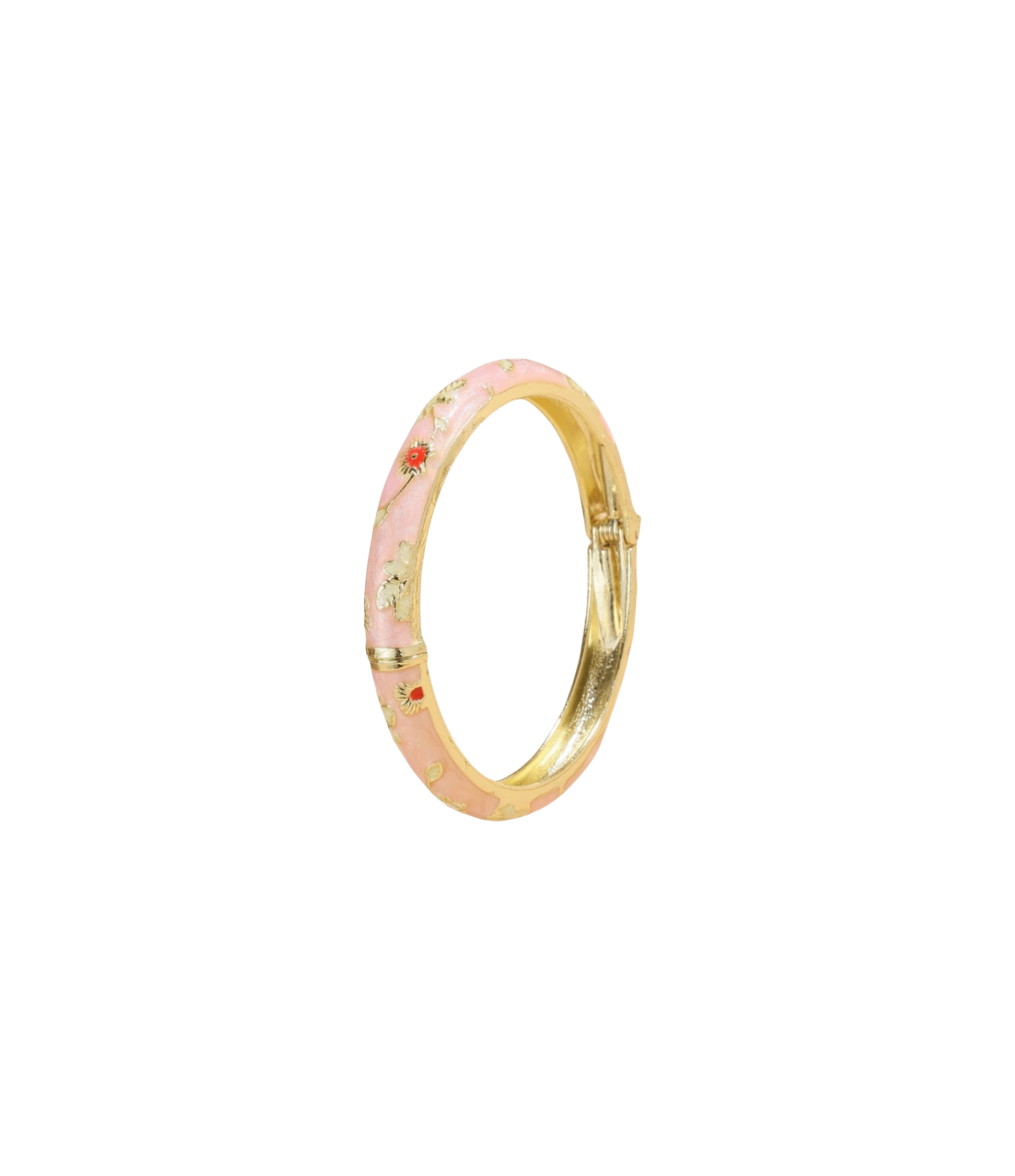 ENAMEL FAIRY BANGLE IN PINK