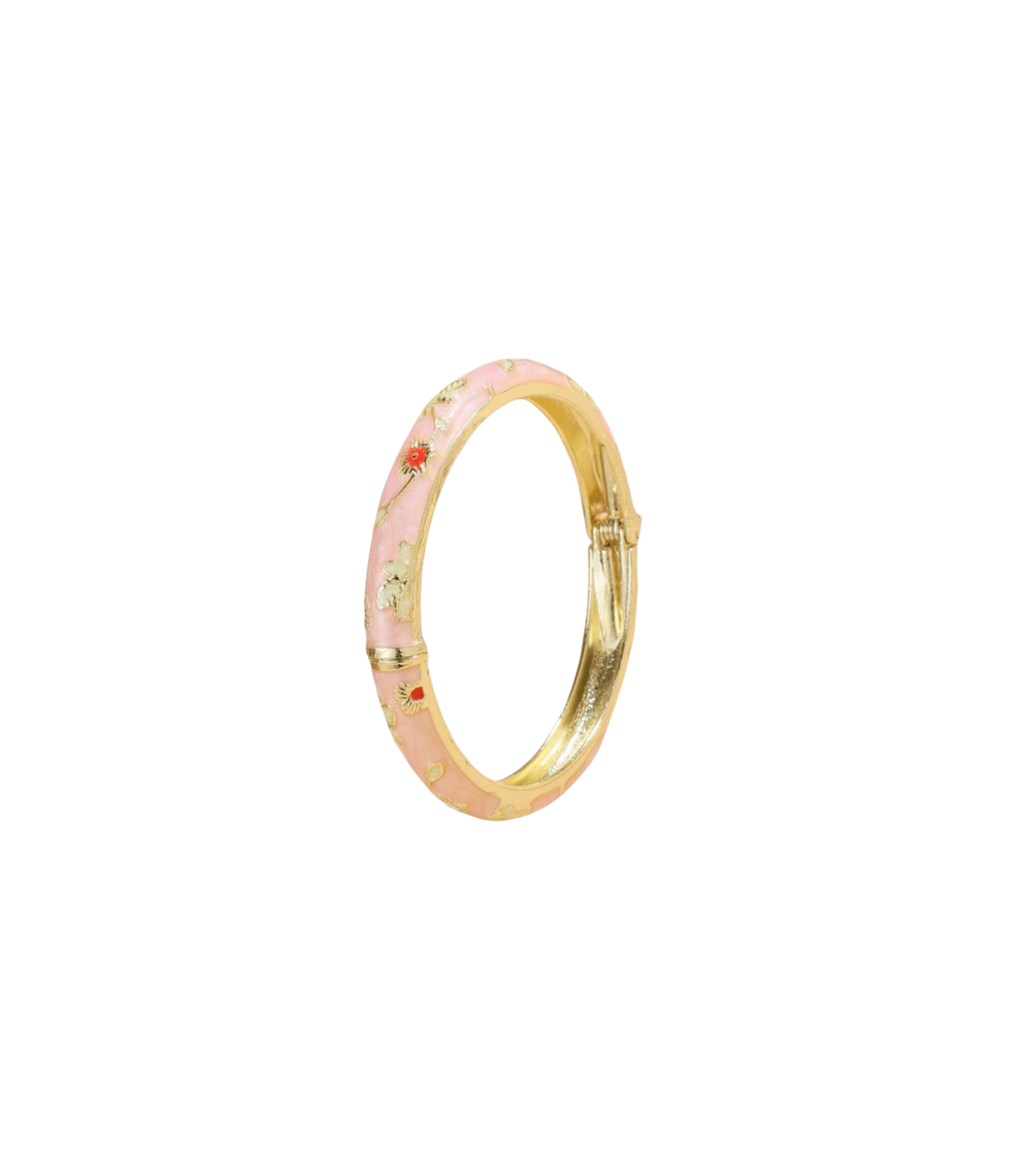 ENAMEL FAIRY BANGLE IN PINK