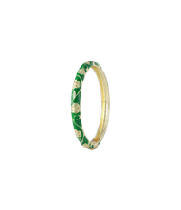PIXIE BANGLE IN DARK GREEN