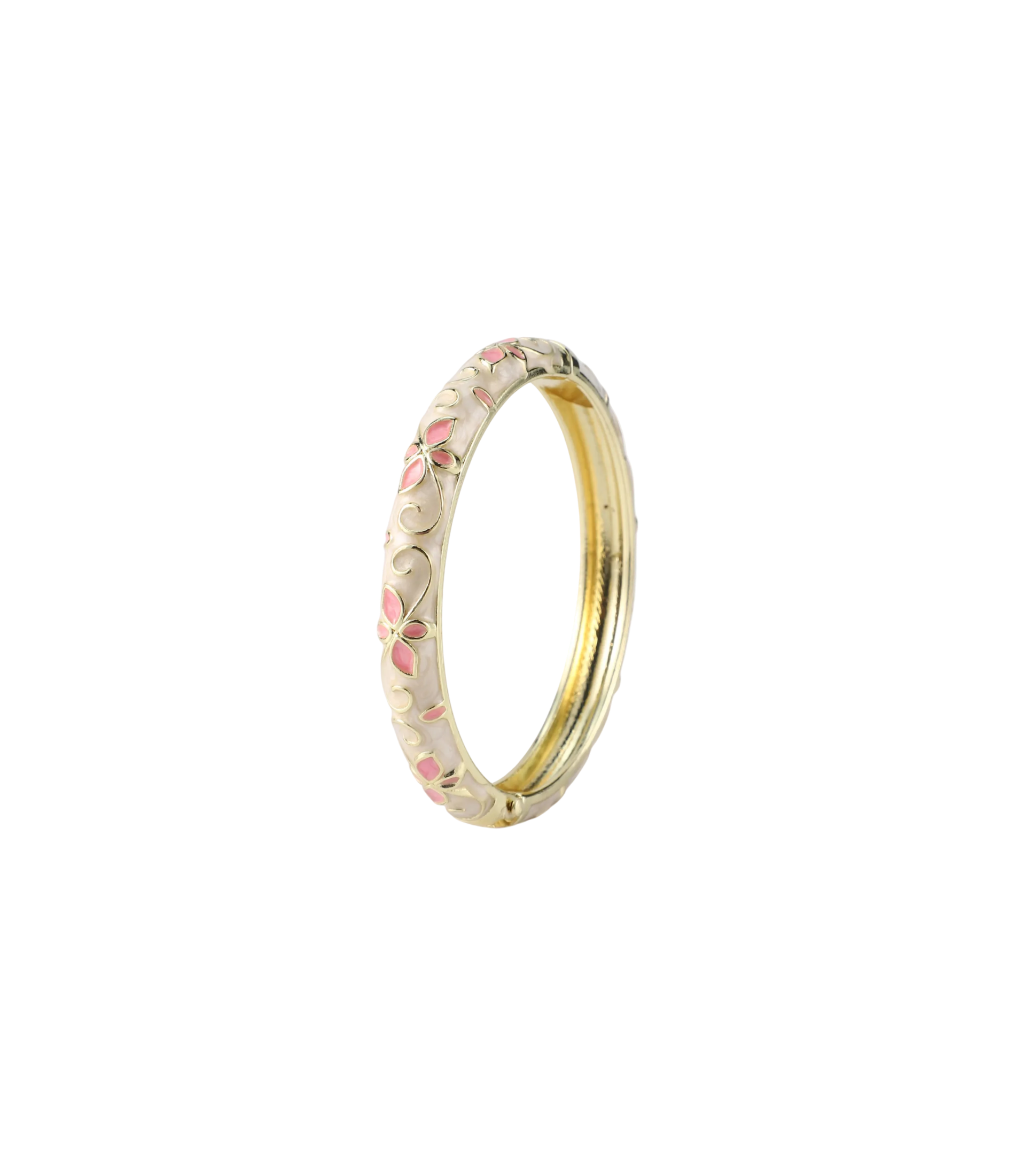 PRIMAVERA BANGLE IN PEACH