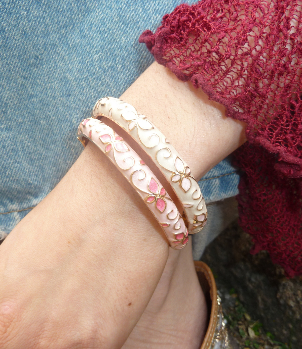 PRIMAVERA BANGLE IN PINK