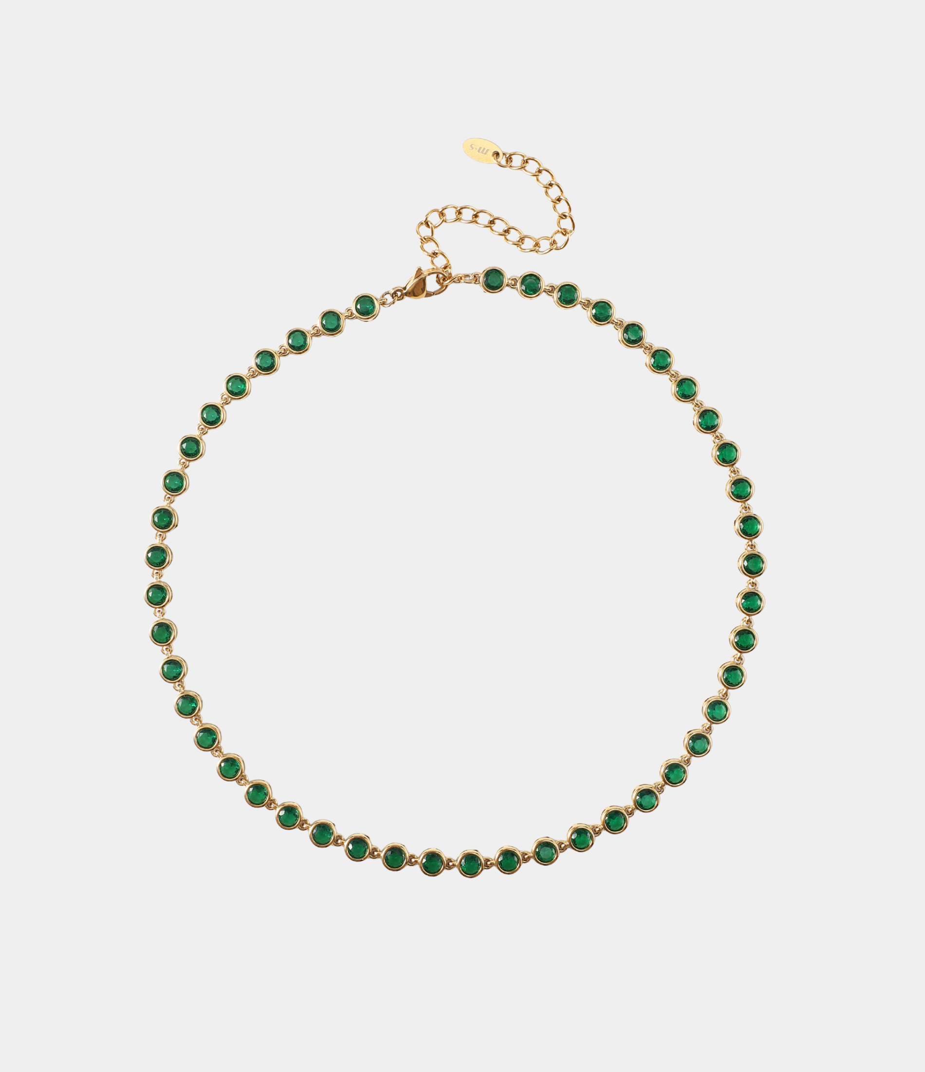 VIVIAN NECKLACE IN GREEN