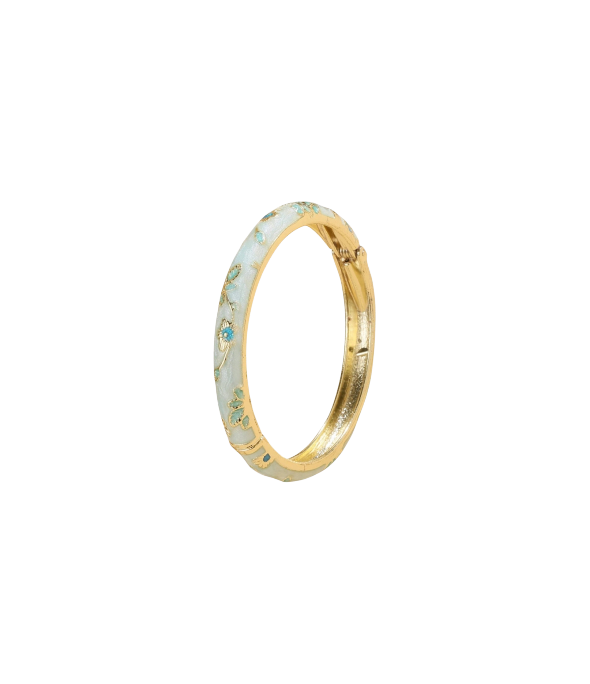 ENAMEL FAIRY BANGLE IN BLUE