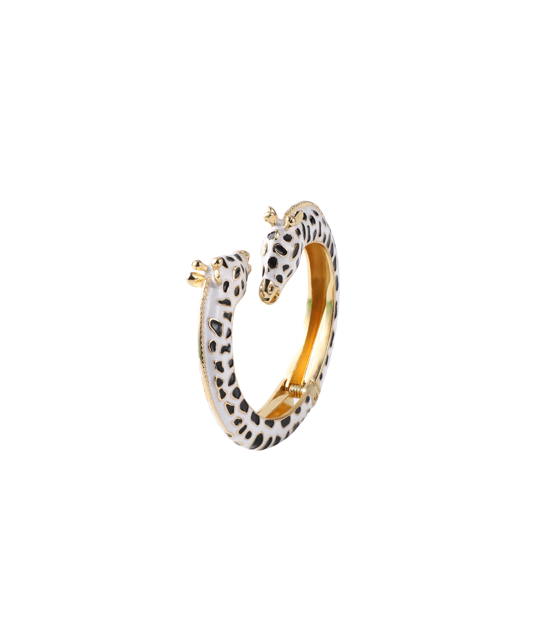 GIRAFFE BANGLE IN BLACK