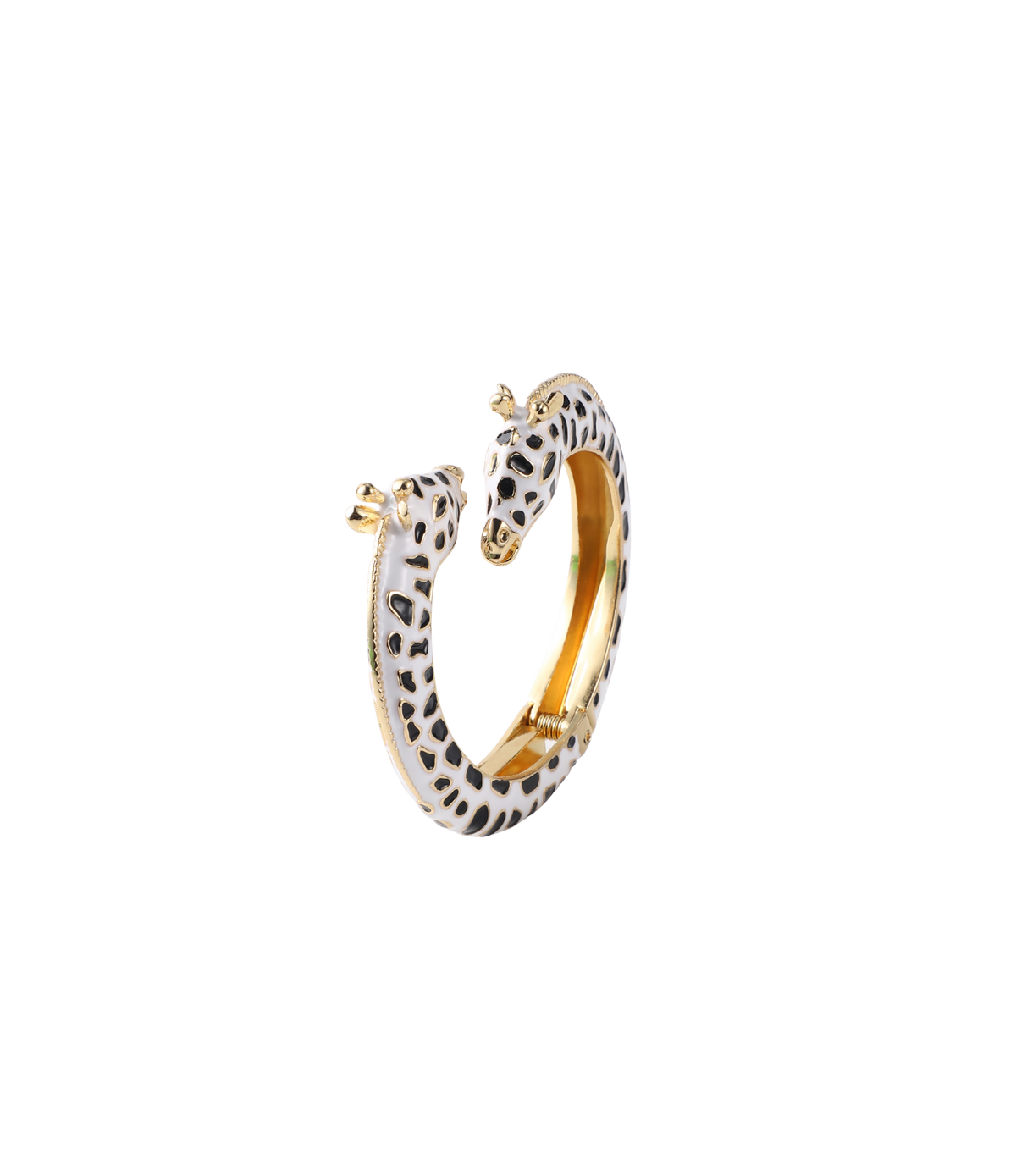 GIRAFFE BANGLE IN BLACK