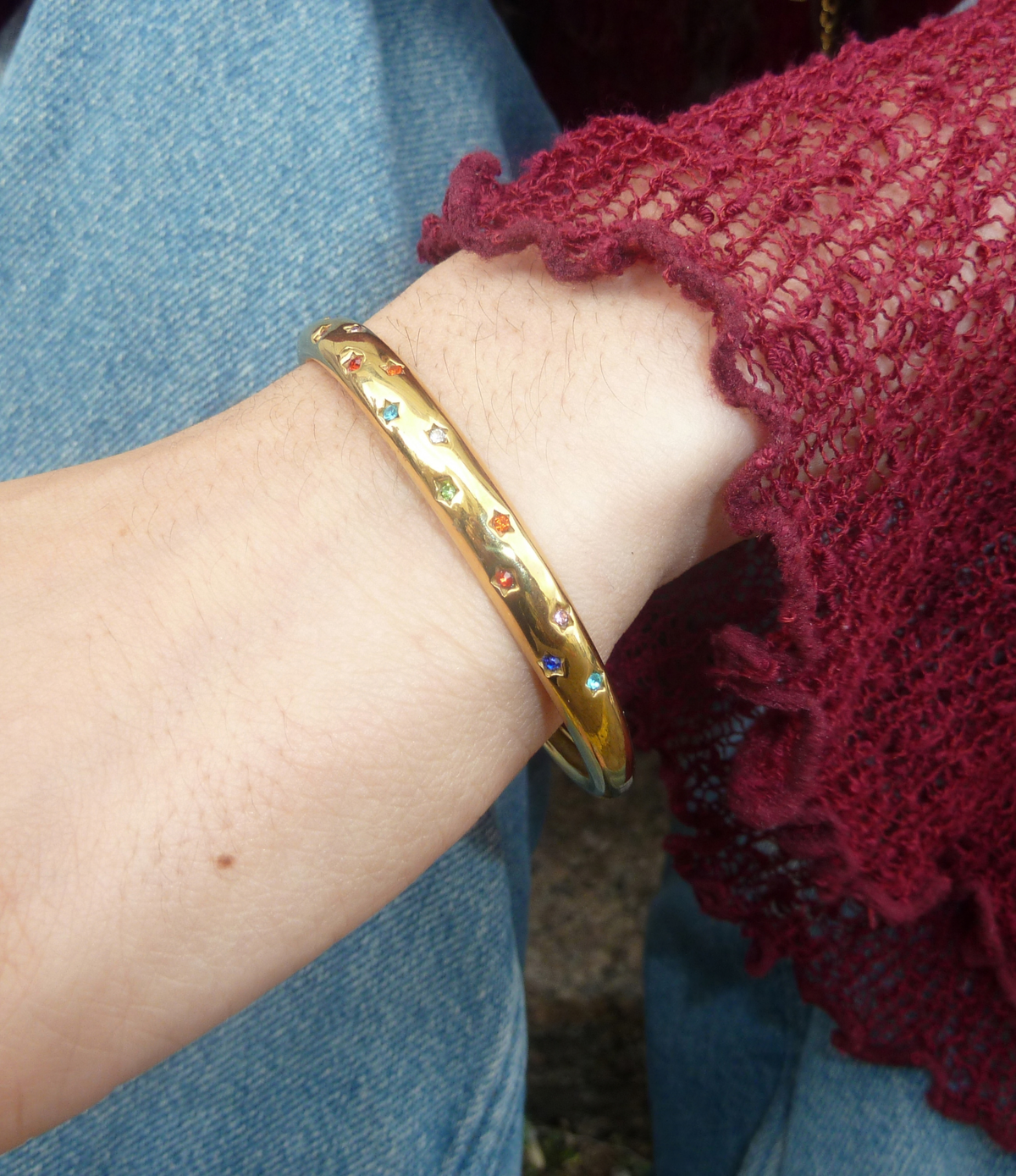 OLIVIA BANGLE IN MULTICOLOUR