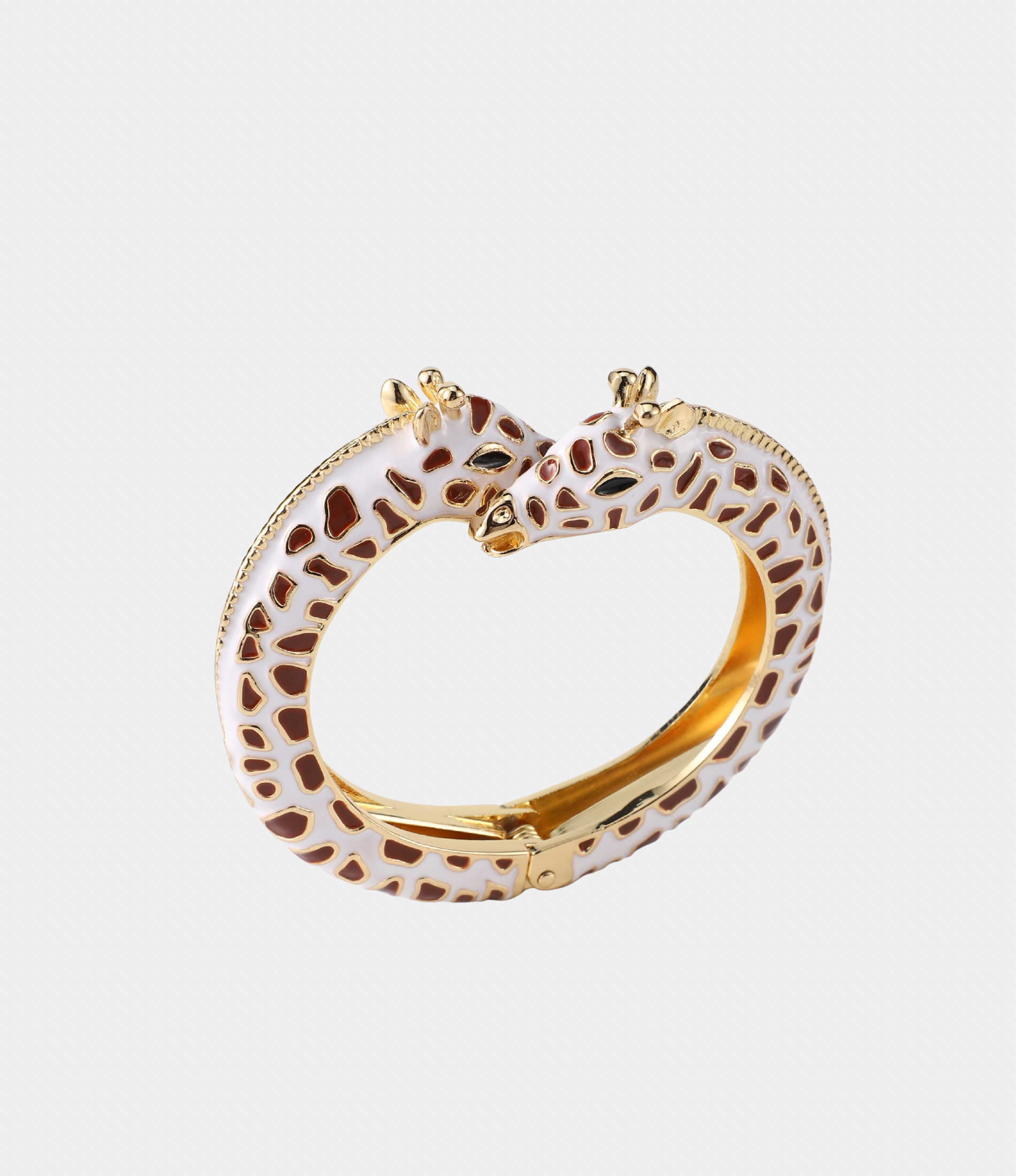 GIRAFFE BANGLE IN COFFEE