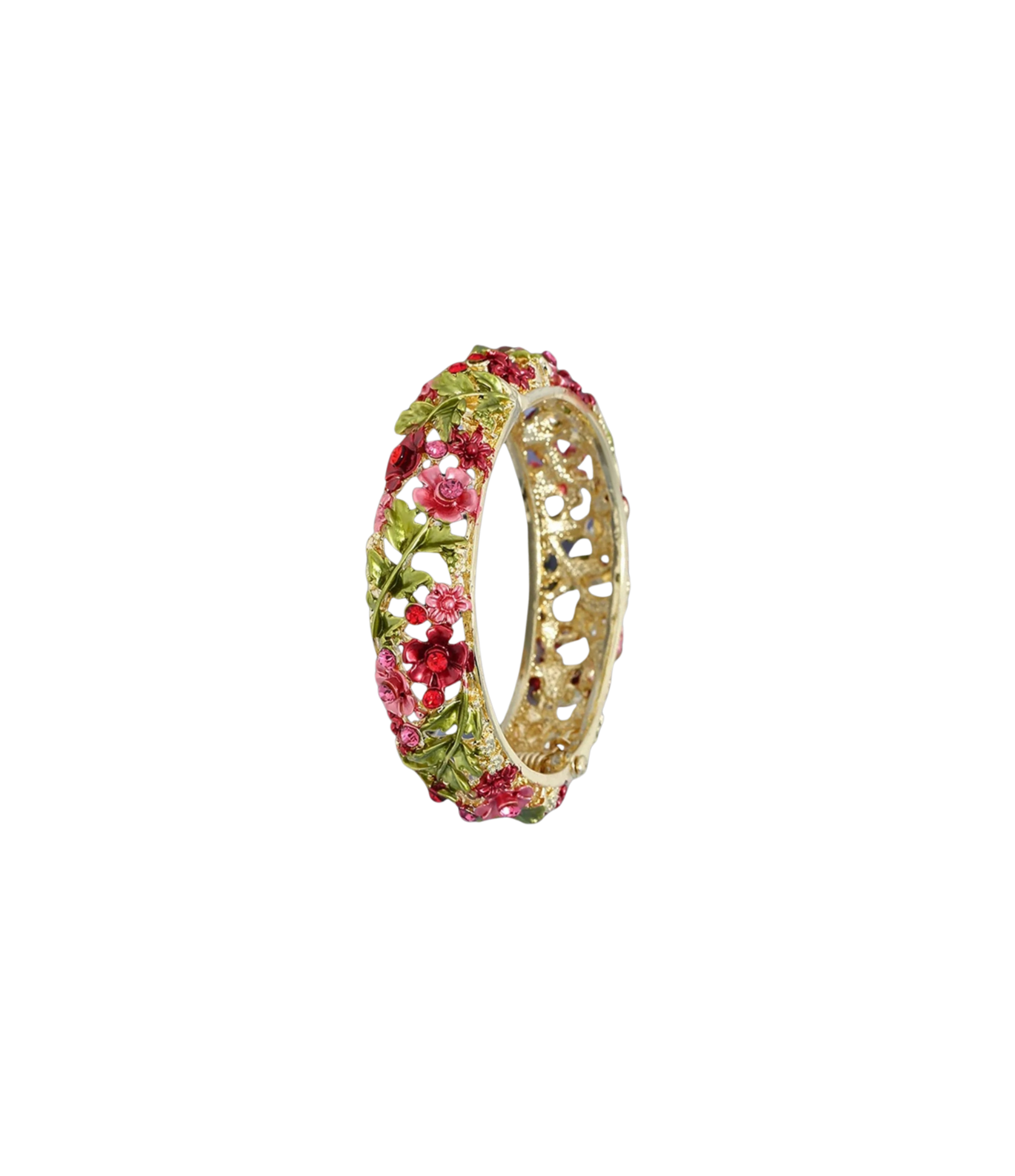 LA VIE EN ROSE BANGLE IN RED