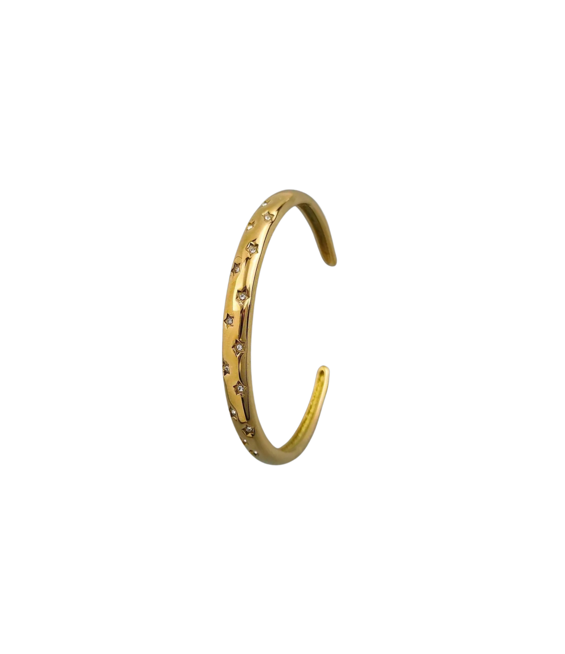 OLIVIA BANGLE IN WHITE