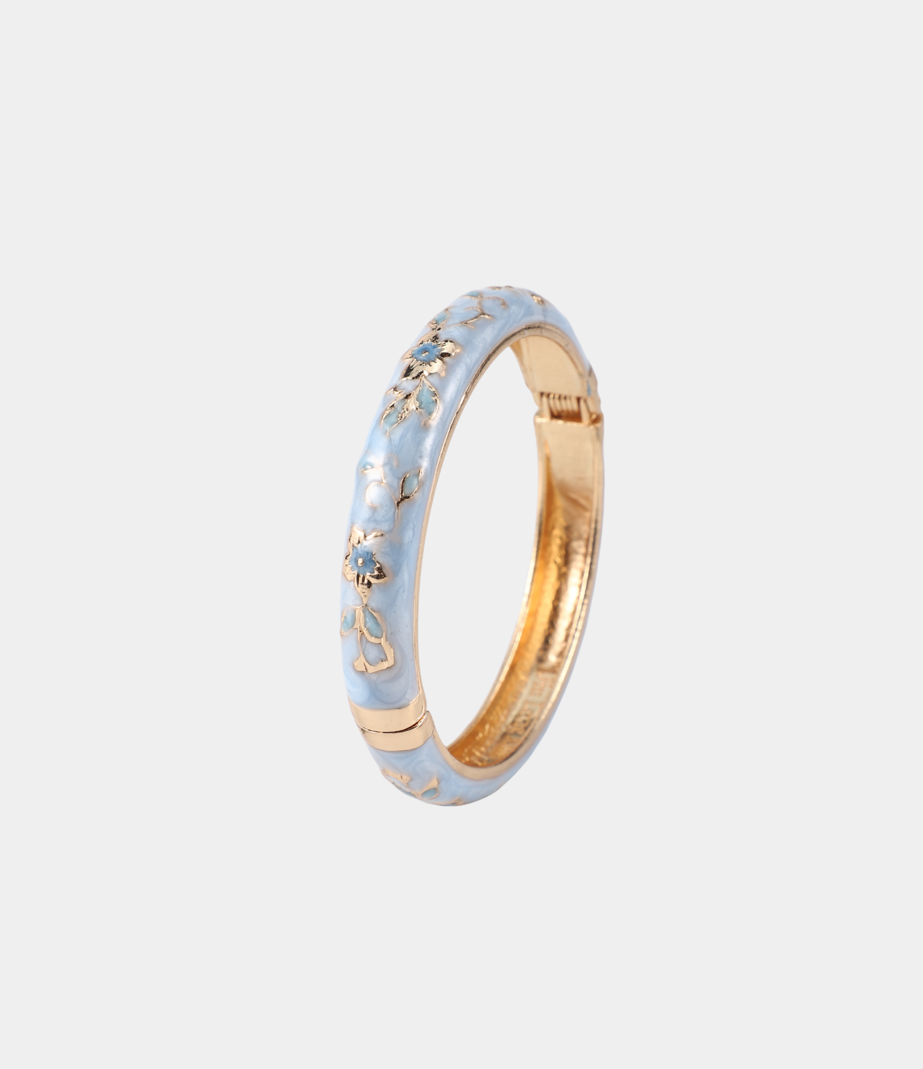 JOSEPHINE BANGLE IN LIGHT BLUE – moon+star