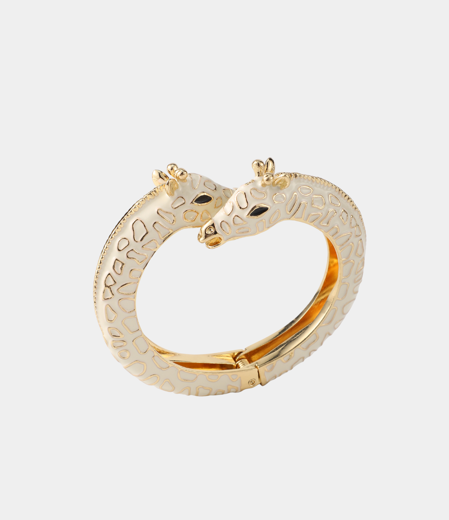 GIRAFFE BANGLE IN WHITE