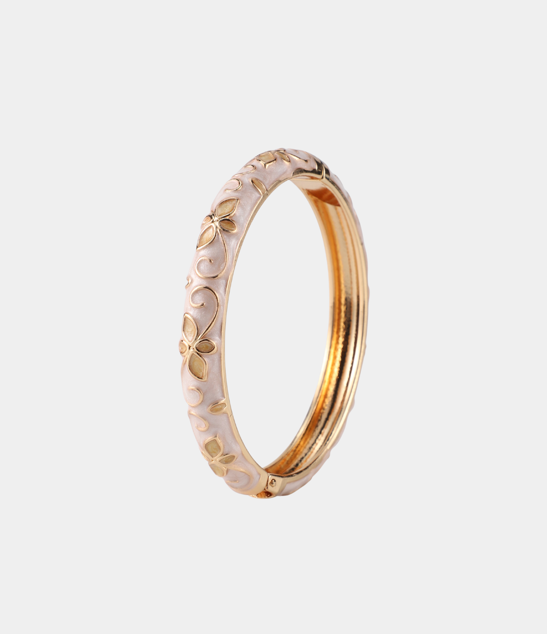 PRIMAVERA BANGLE IN CREAM