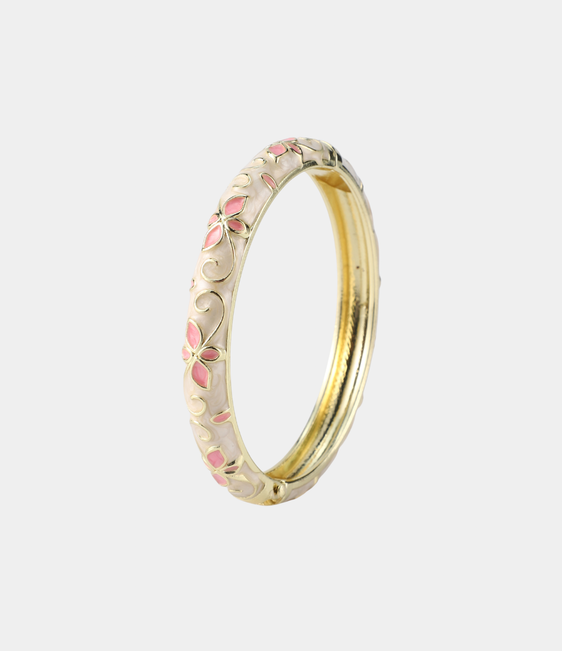 PRIMAVERA BANGLE IN PEACH