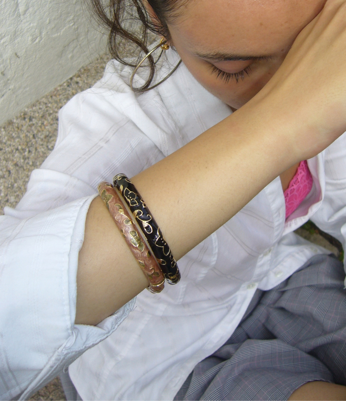 DOUBLE SHOT PLEASE BANGLE SET