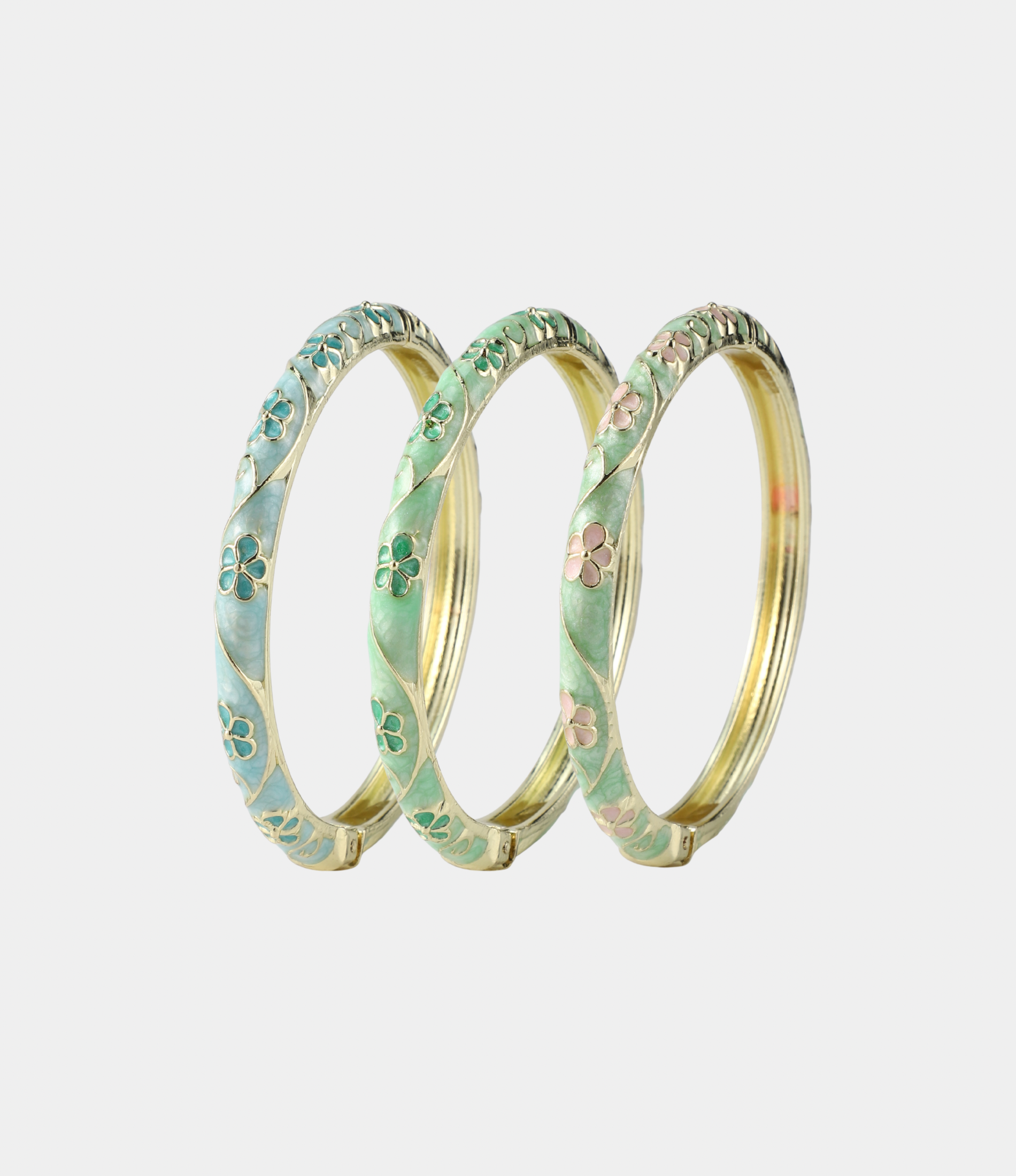 SEAFOAM BANGLE SET