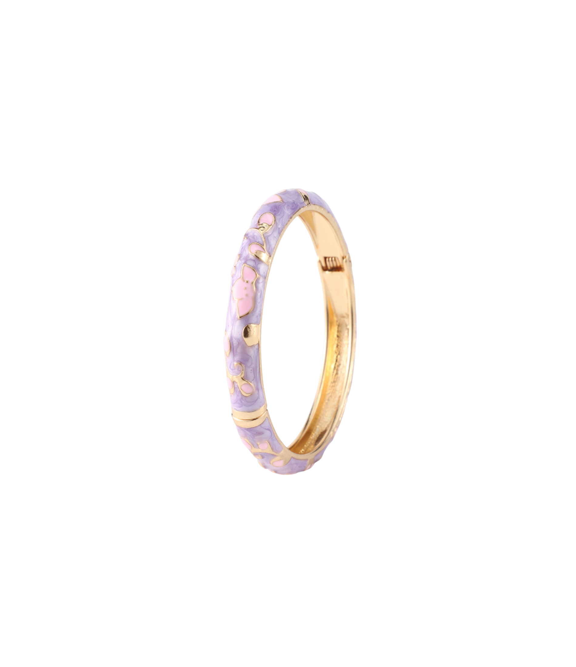 DAHLIA BANGLE IN LILAC PURPLE