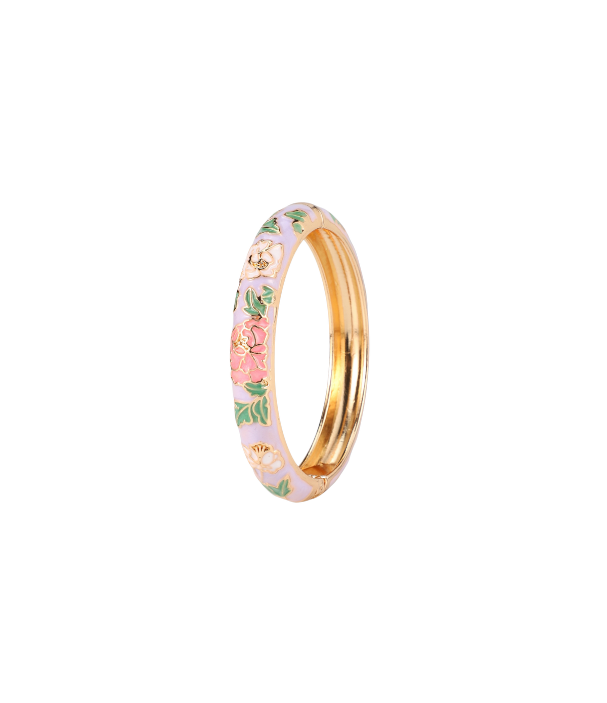 VIENNA ENAMEL BANGLE VIVID IN LIGHT PURPLE