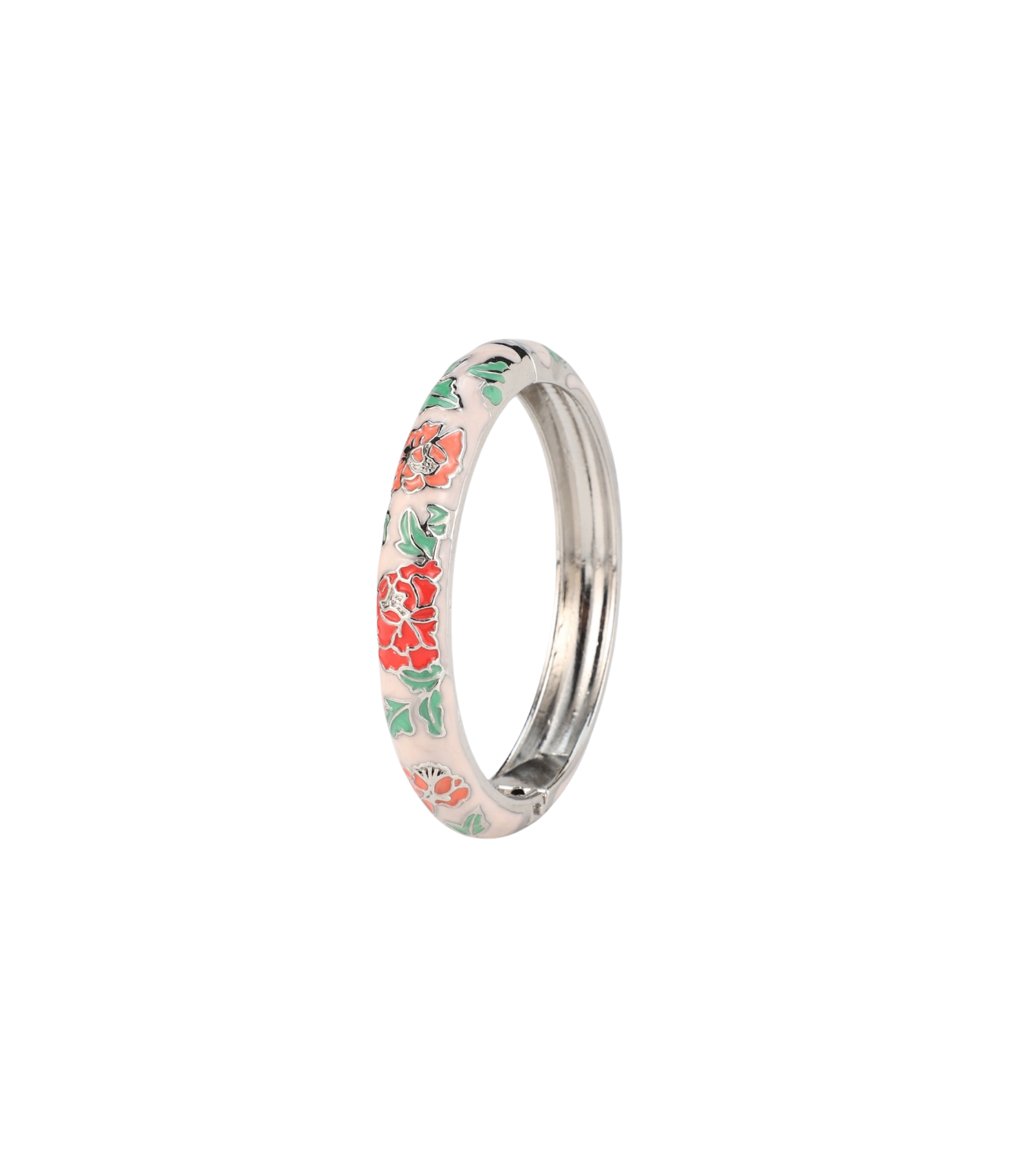 VIENNA ENAMEL BANGLE VIVID IN NUDE