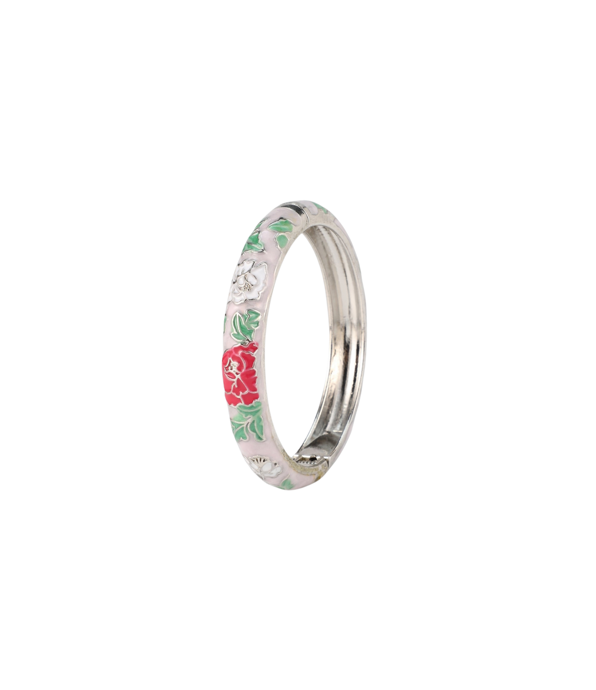 VIENNA ENAMEL BANGLE VIVID IN PINK