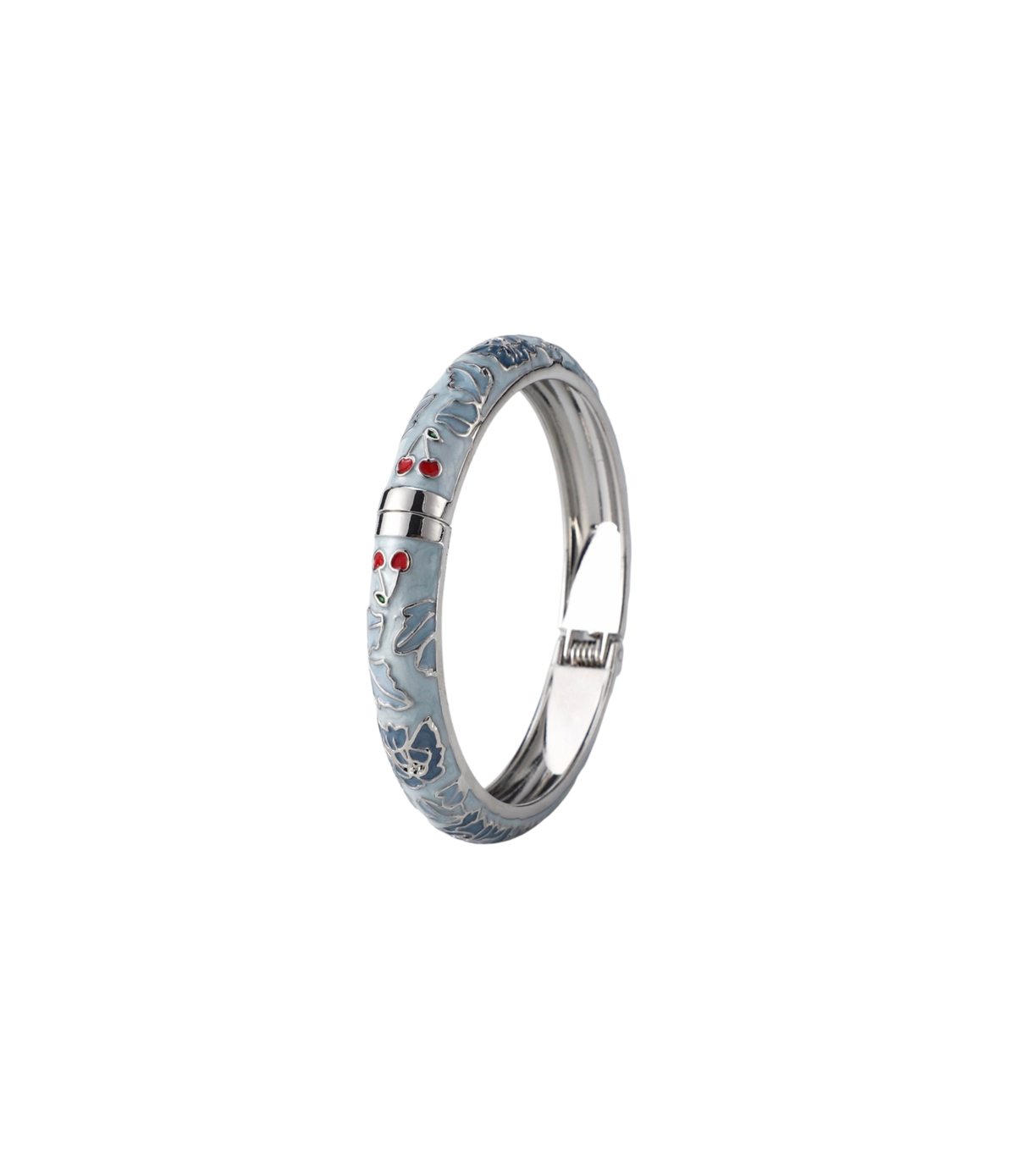 VIENNA ENAMEL BANGLE VIVID IN LIGHT BLUE