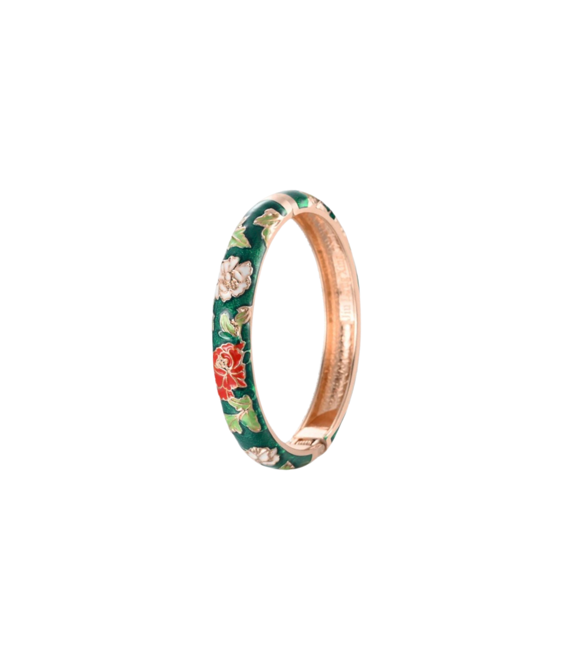 VIENNA ENAMEL BANGLE PASTEL IN GREEN