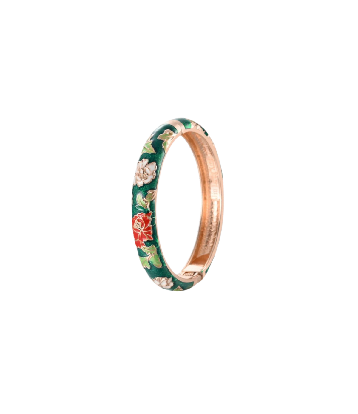 VIENNA ENAMEL BANGLE PASTEL IN GREEN