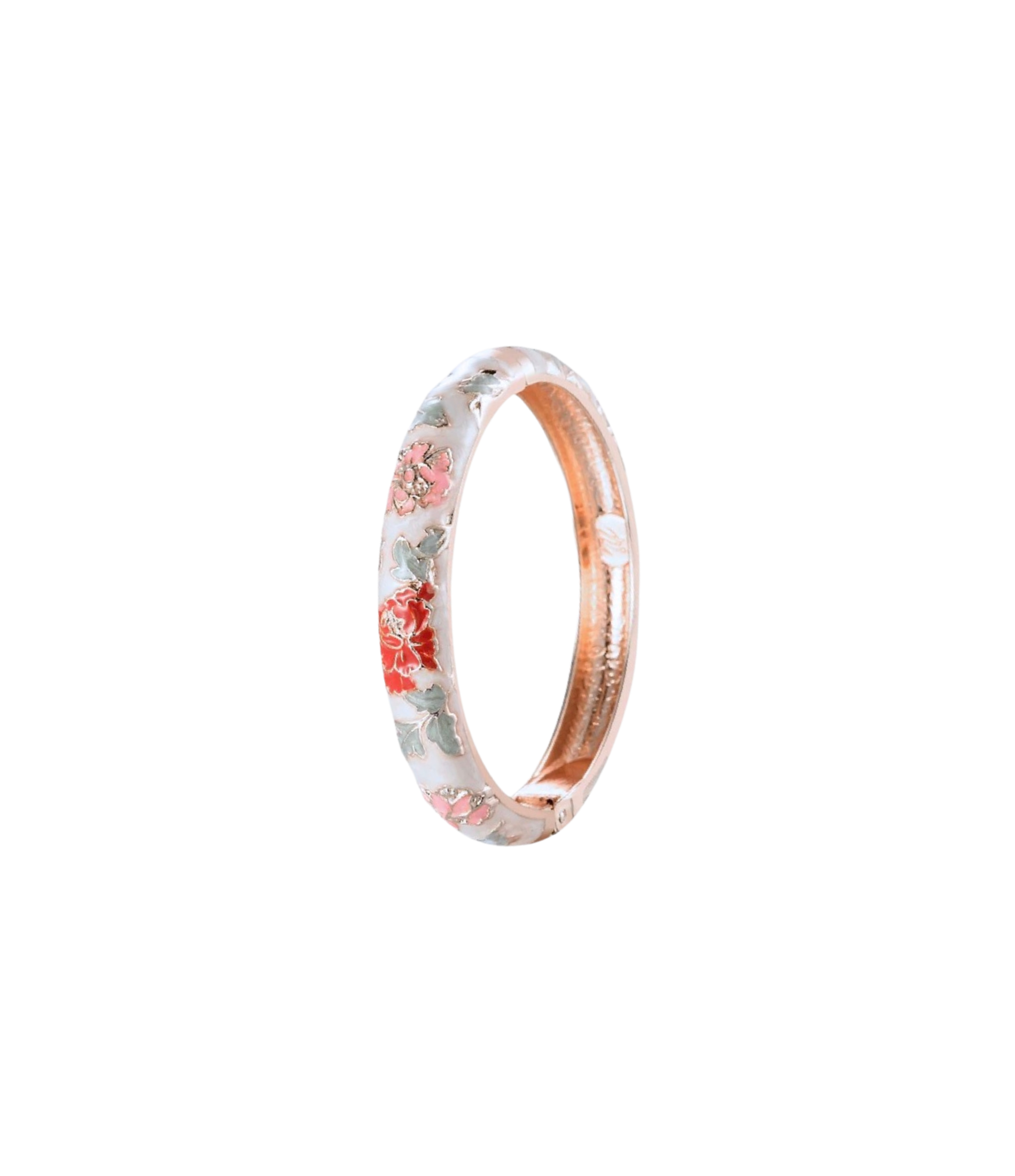 VIENNA ENAMEL BANGLE PASTEL IN NUDE