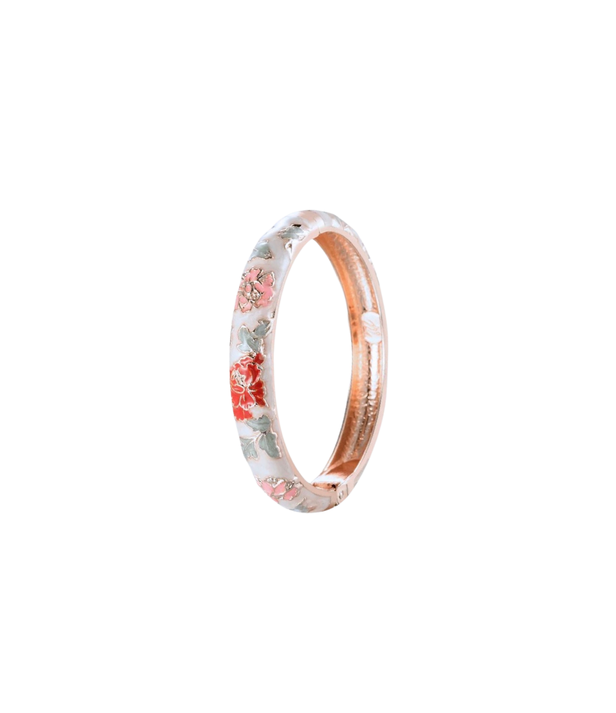 VIENNA ENAMEL BANGLE PASTEL IN NUDE
